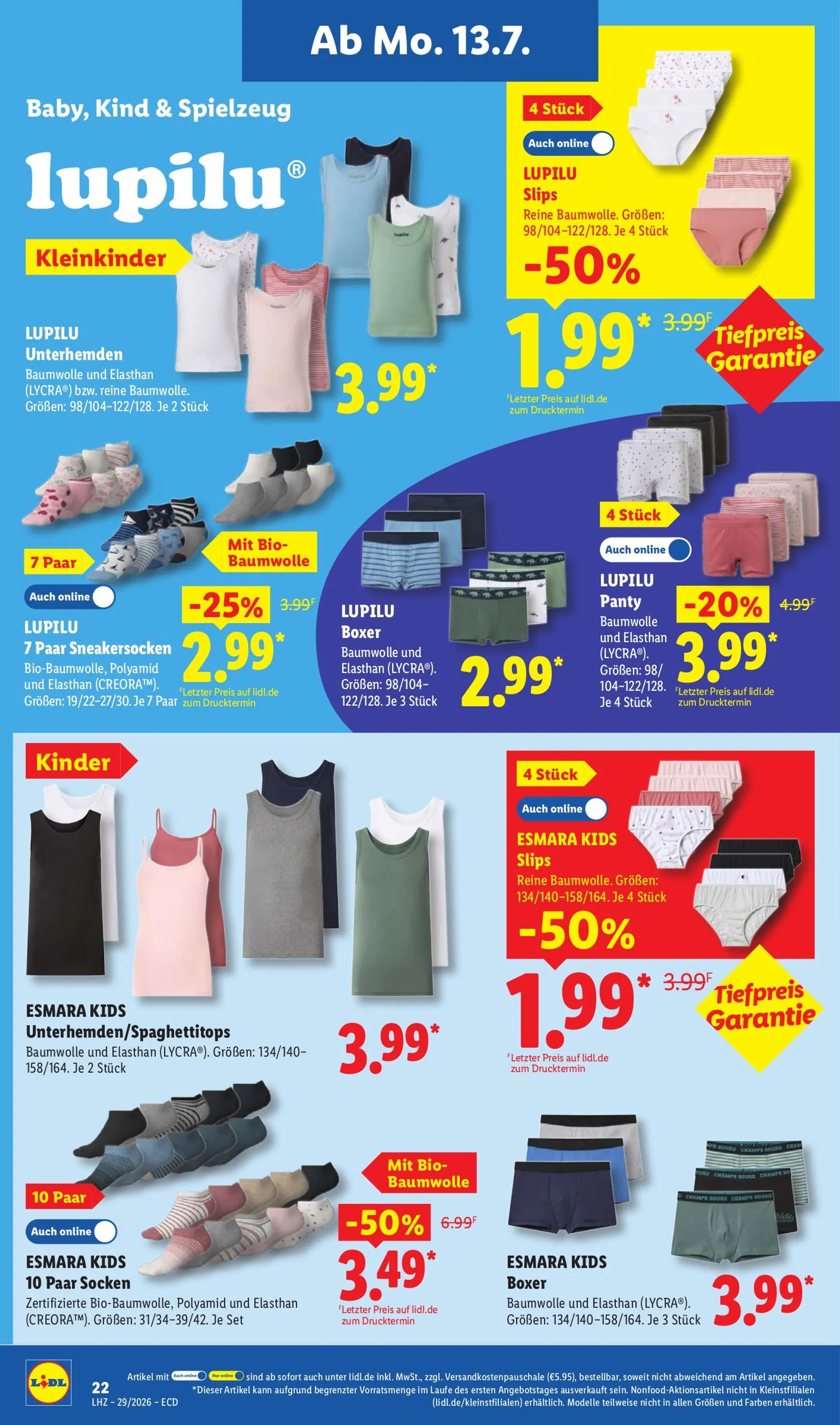 Lidl Prospekt nächste Woche – von Montag 13.07.2026 bis Samstag 18.07.2026 von 13. Juli bis 18. Juli 2026 - Prospekt seite 43