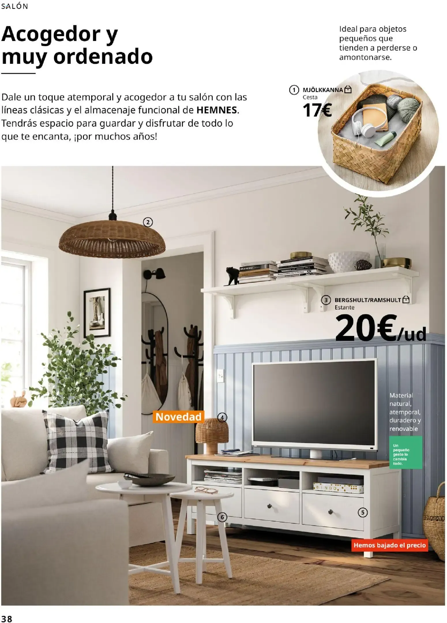 Catálogo de IKEA - Haz espacio para lo que más quieres del 01/09/2026 1 de septiembre al 31 de enero 2027 - Página 38