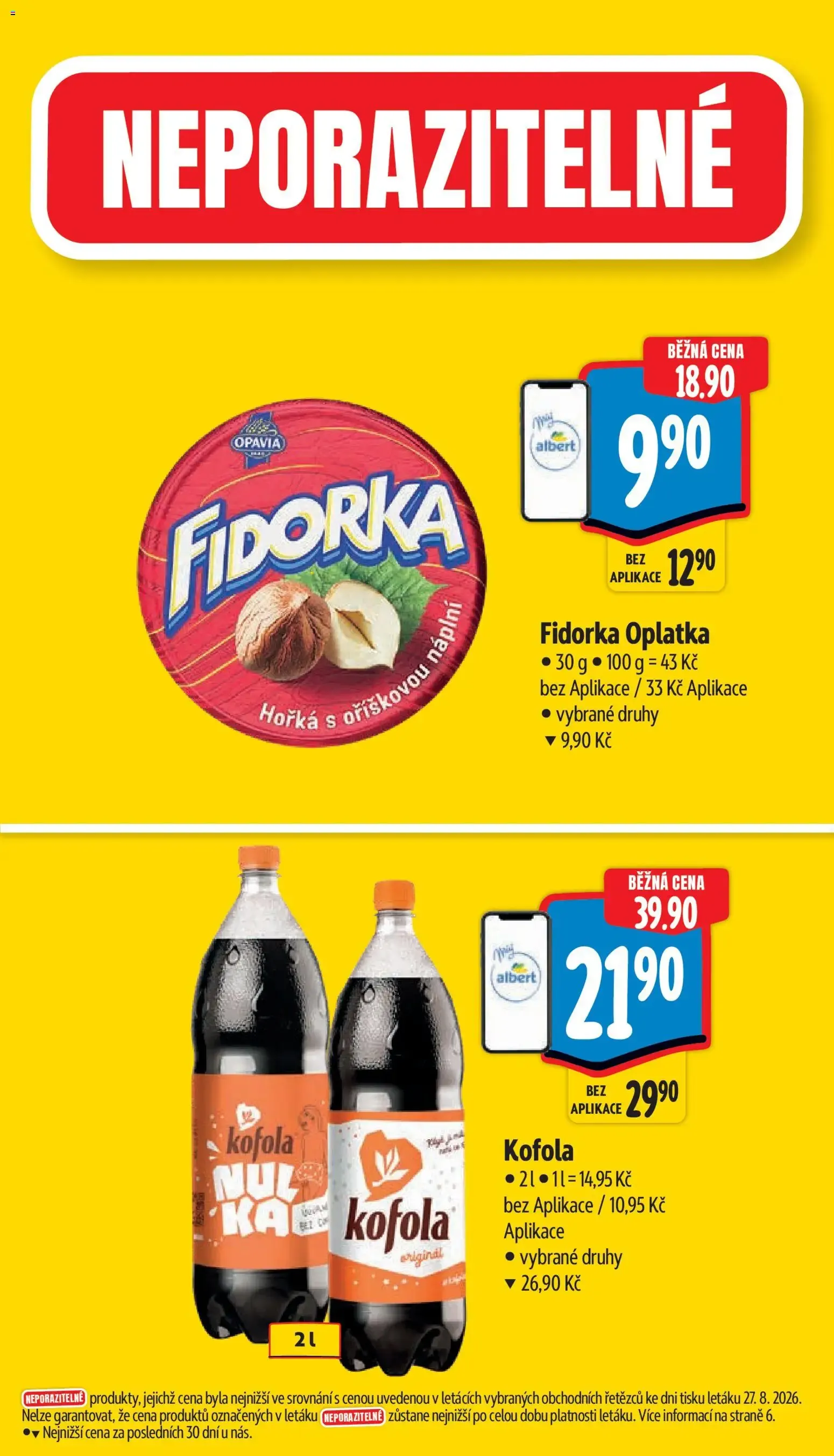 Albert leták - Supermarket od 02.09.2026 - Akční leták - 2. září 8. září 2026 - Page 4