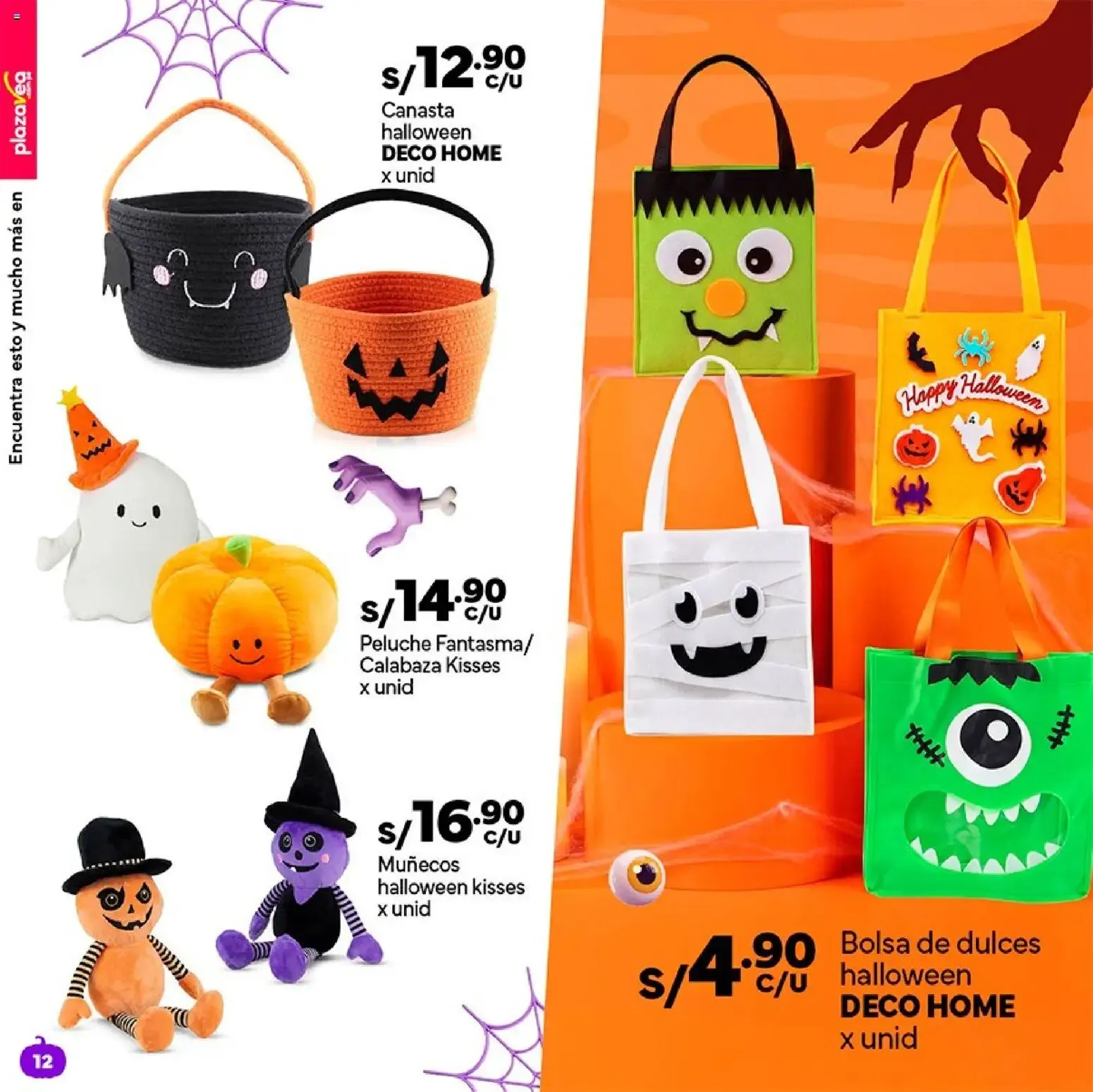 Catalogo de Catálogo Plaza Vea - Díptico Halloween online del 12/10/2026 12 de octubre al 1 de noviembre 2026 - Pag 12