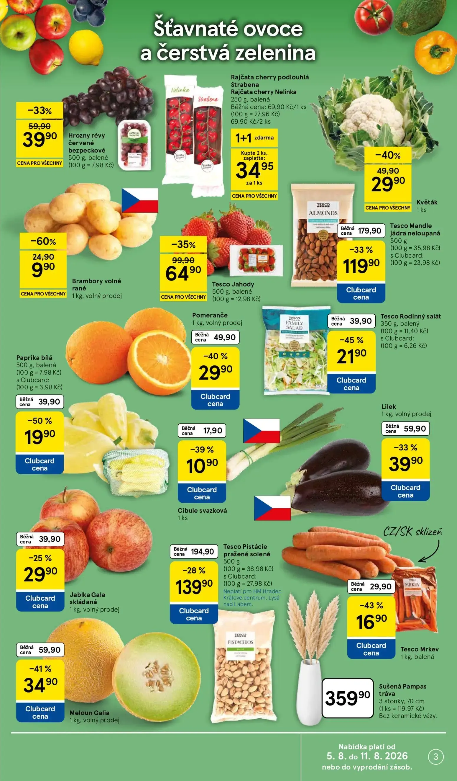 Tesco leták na tento + příští týden 05.08.2026 - 5. srpna 11. srpna 2026 - Page 3