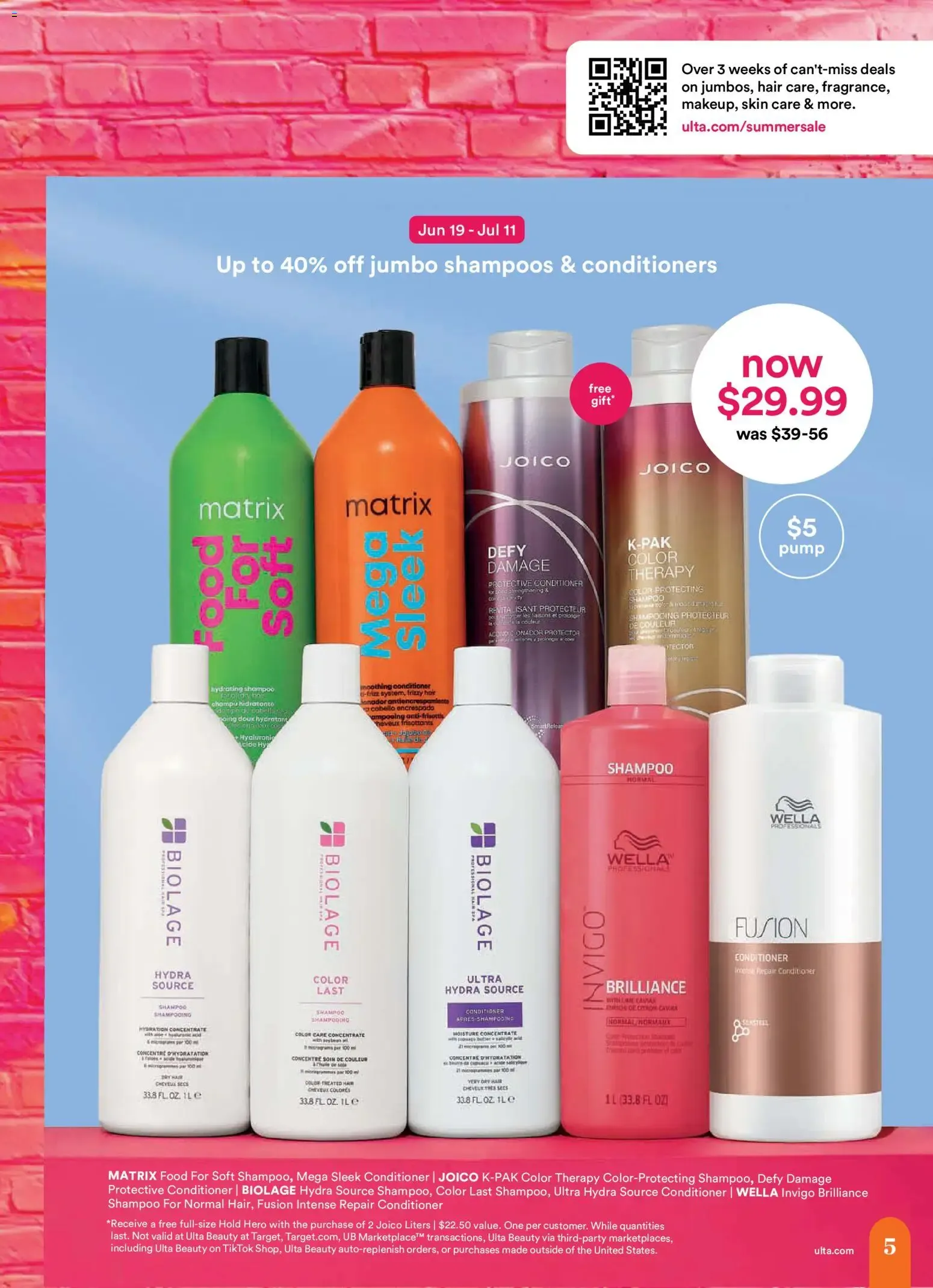Weekly ad Ulta Beauty: Big Summer Beauty Sale from June 19 to July 11 2026 - Page 5
