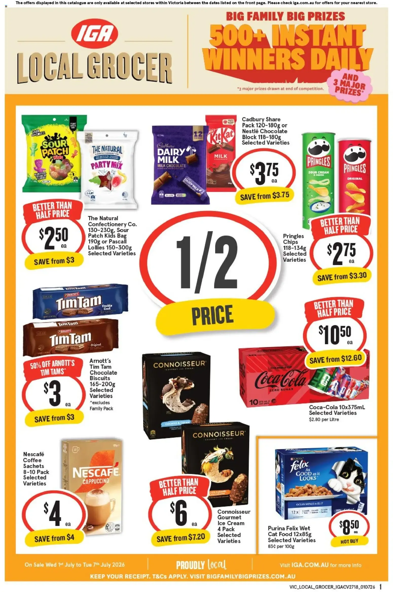 IGA catalogue valid from 01/07/2026 > Online Australia - Catalogue valid from 1 July to 7 July 2026 - page 1