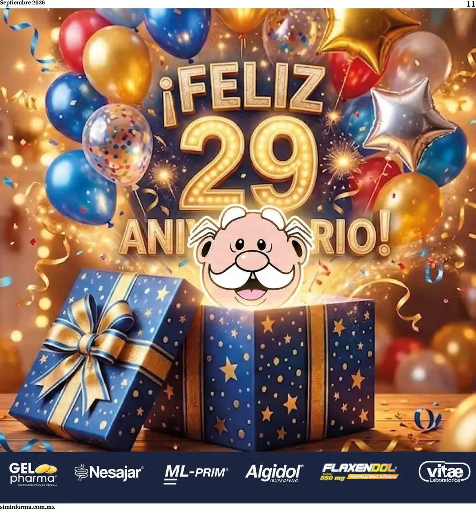 Catálogo de Horóscopos y 29° Aniversario de Farmacias Similares 1 de septiembre al 30 de septiembre 2026 - Pagina 11