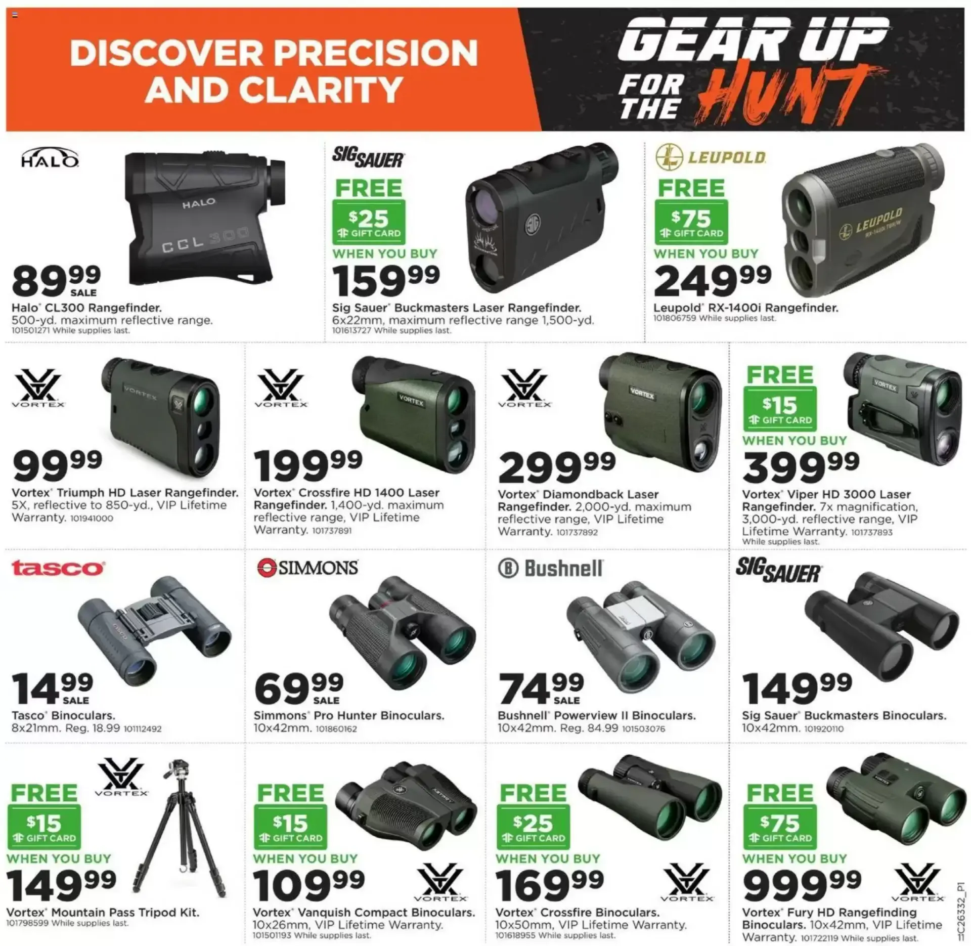 Weekly promotion Fleet Farm - Gear Up For The Hunt spanning from August 10 to August 23 2026 - Page 11 for Catalogue 365