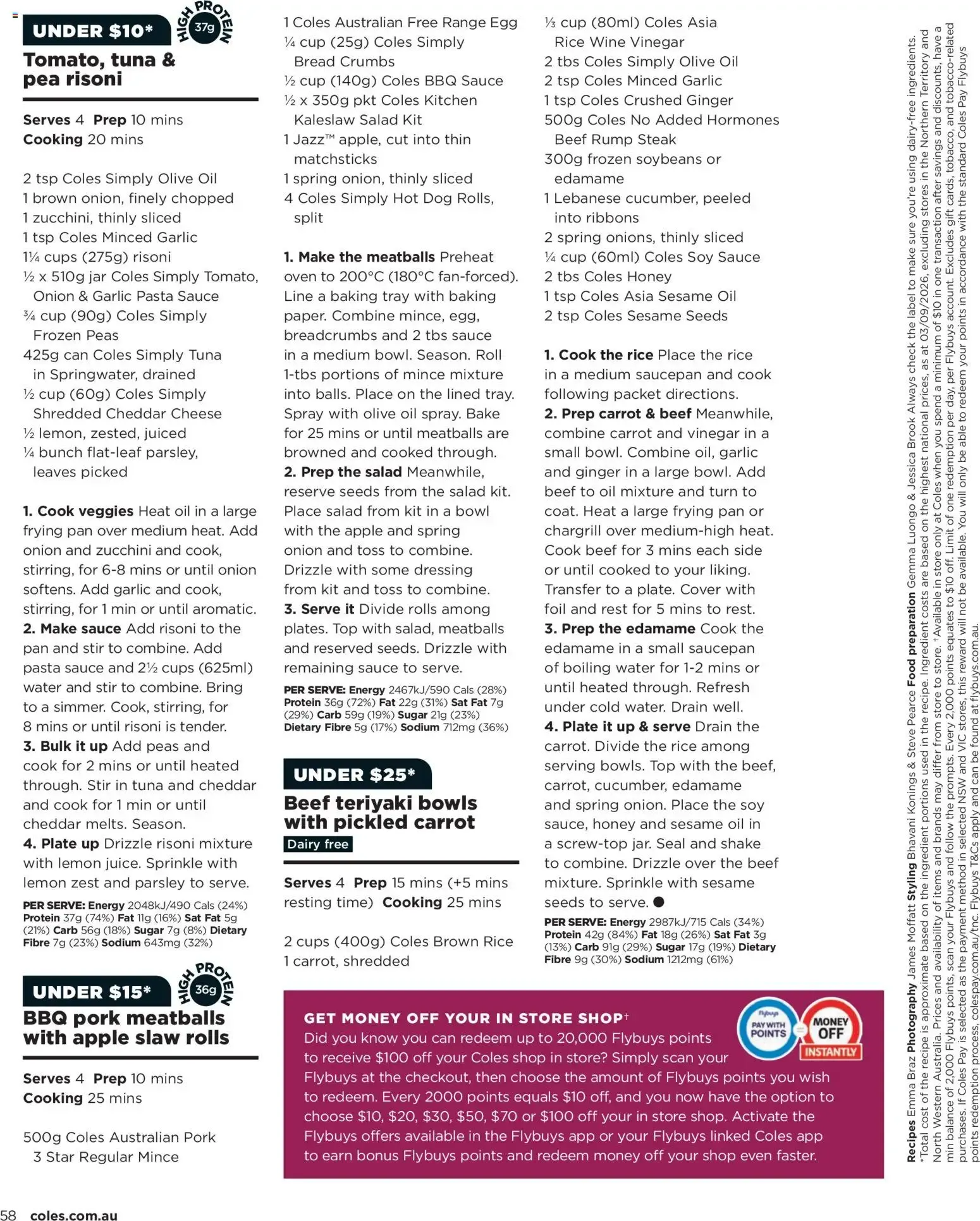 Coles catalogue valid from 01/09/2026 > Online Australia - Catalogue valid from 1 September to 30 September 2026 - page 58