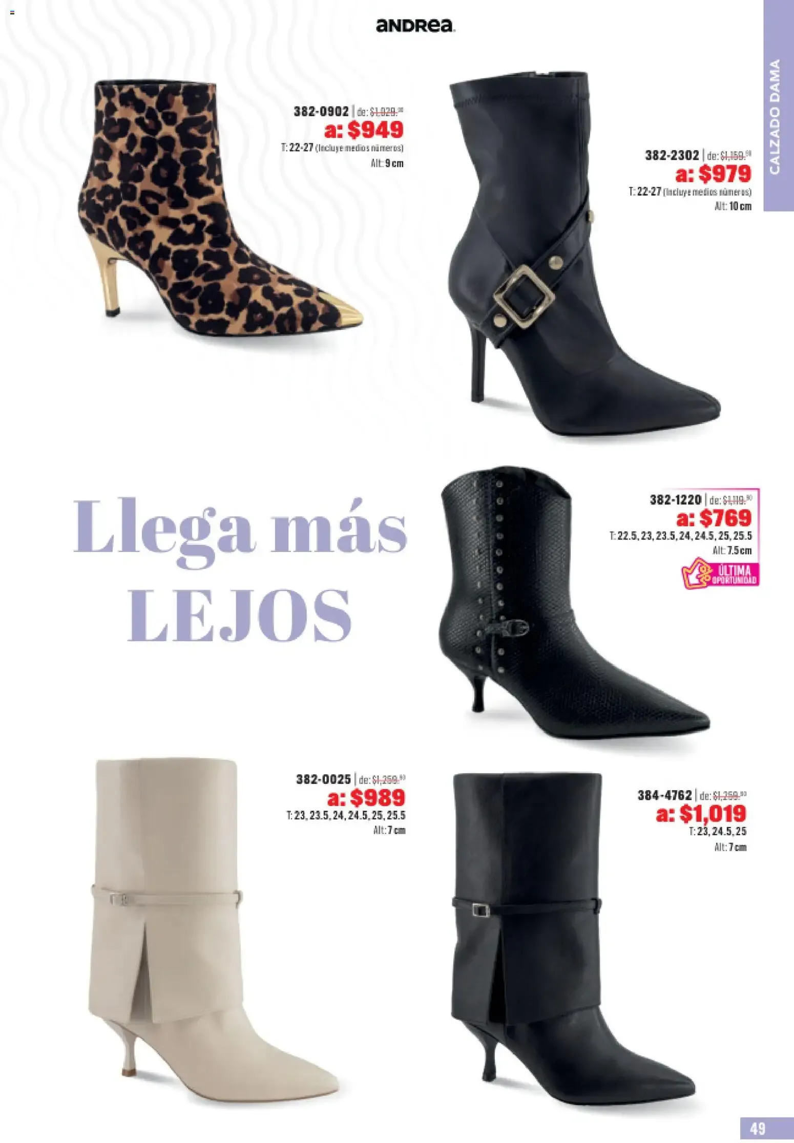Catálogo de Andrea + Outlet Liquidación Primavera 31 de mayo al 25 de julio 2026 - Pagina 49
