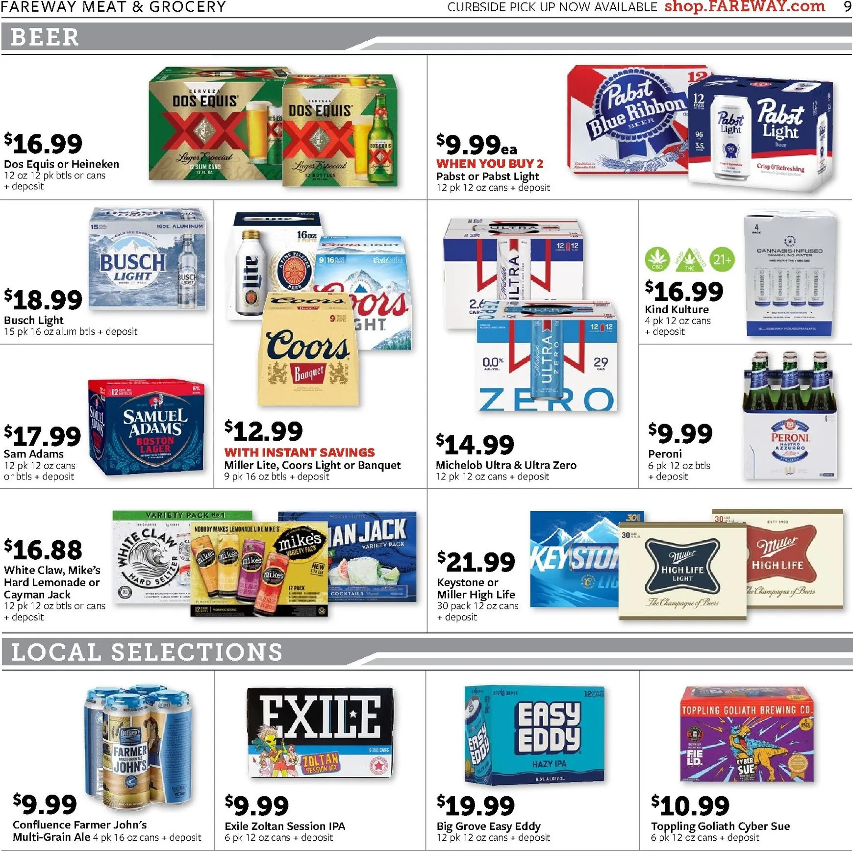 Weekly ad Fareway Meat & Grocery - Iowa State Fair Tickets from July 27 to August 1 2026 - Page 9