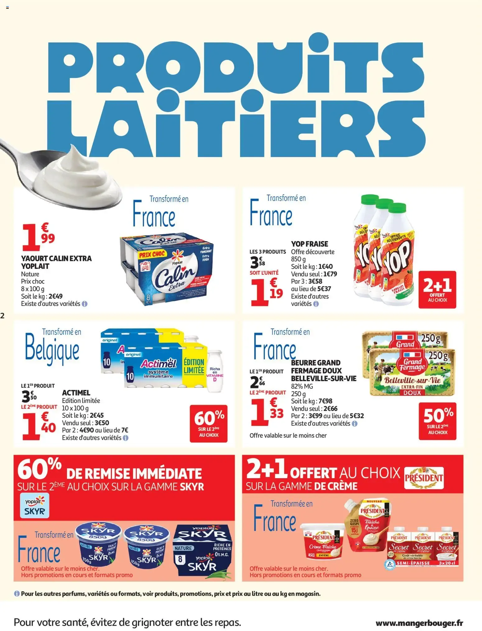 Auchan - Tous dans le match, pros des bons plans du 2 juin au 13 juin 2026 - Catalogue page 2