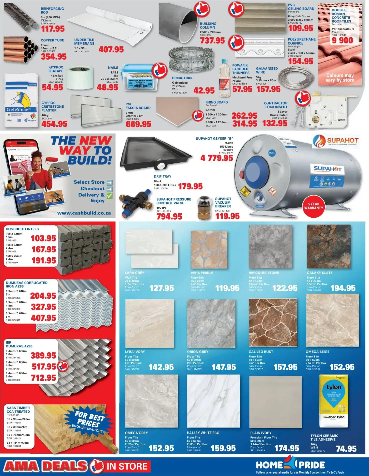Cashbuild - Harvest Water for Tomorrow from 24 August to 20 September 2026 - Catalogue Page 2