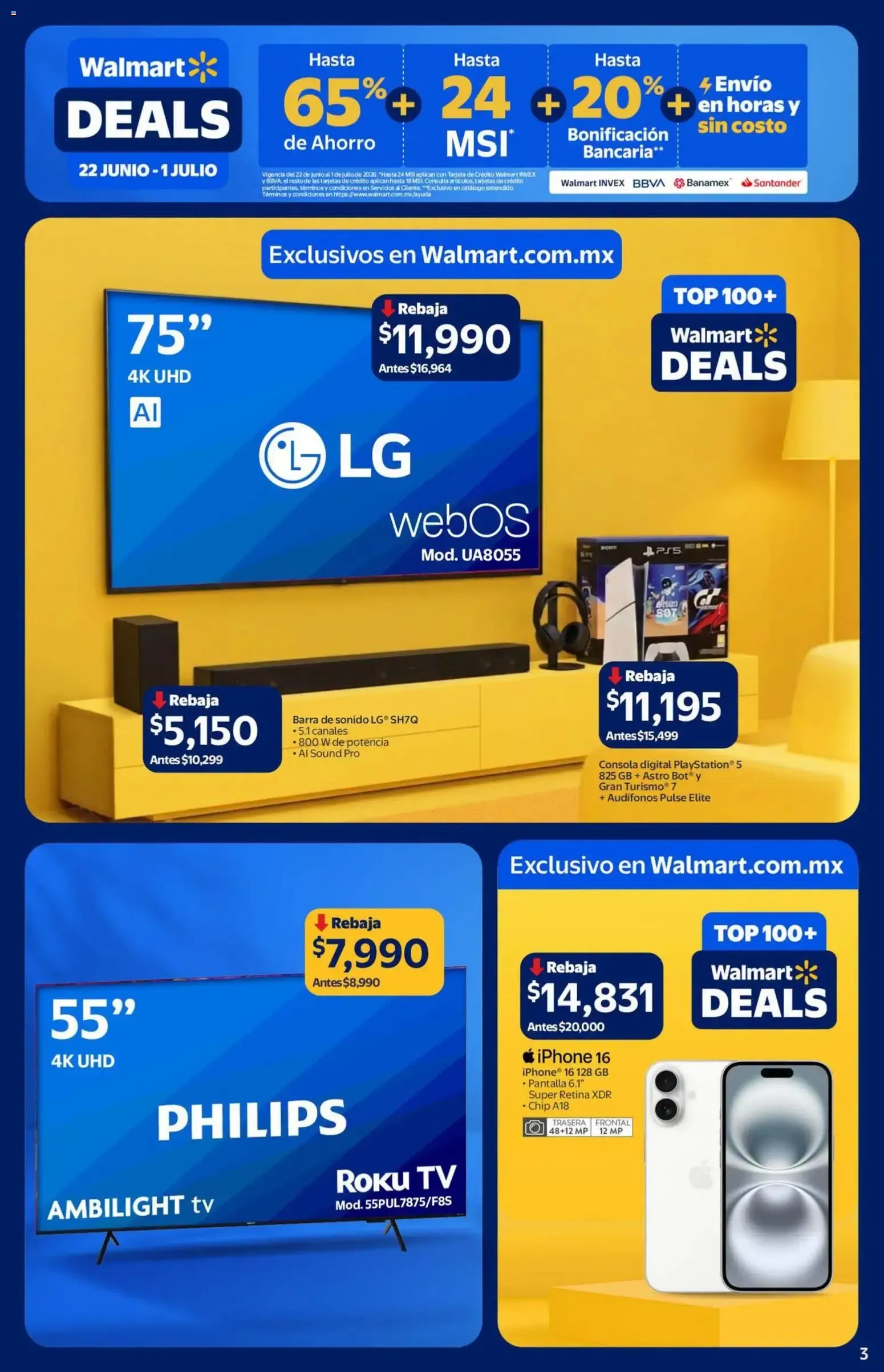 Catálogo de Walmart folleto Deals (22/06/2026 - 01/07/2026) - catálogo en línea 22 de junio al 1 de julio 2026 - Pagina 3