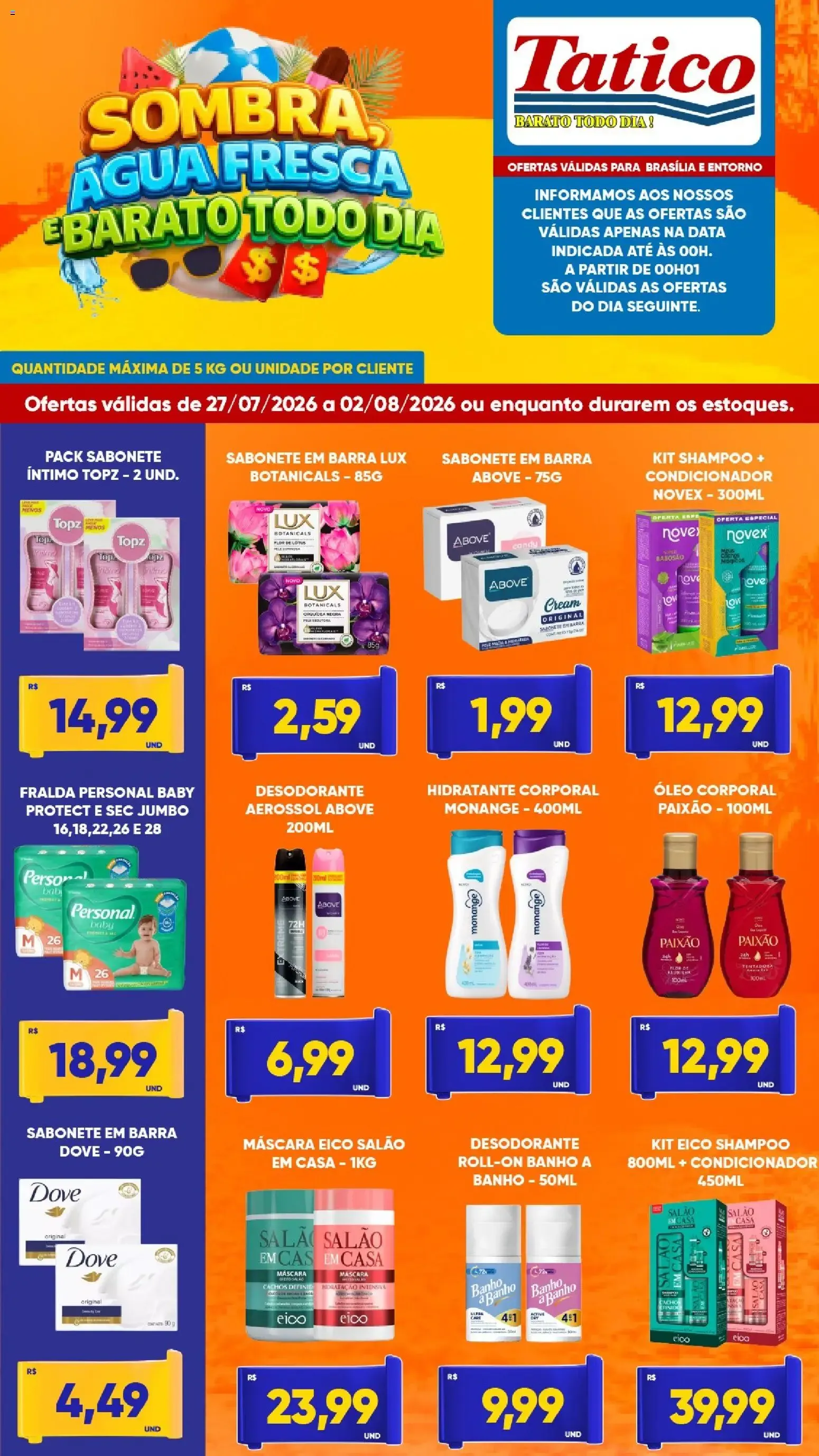 Encarte de Tatico - Ofertas da semana de 27/07/2026 | Promoções Online 27 de julho até 2 de agosto 2026 - Pagina 7