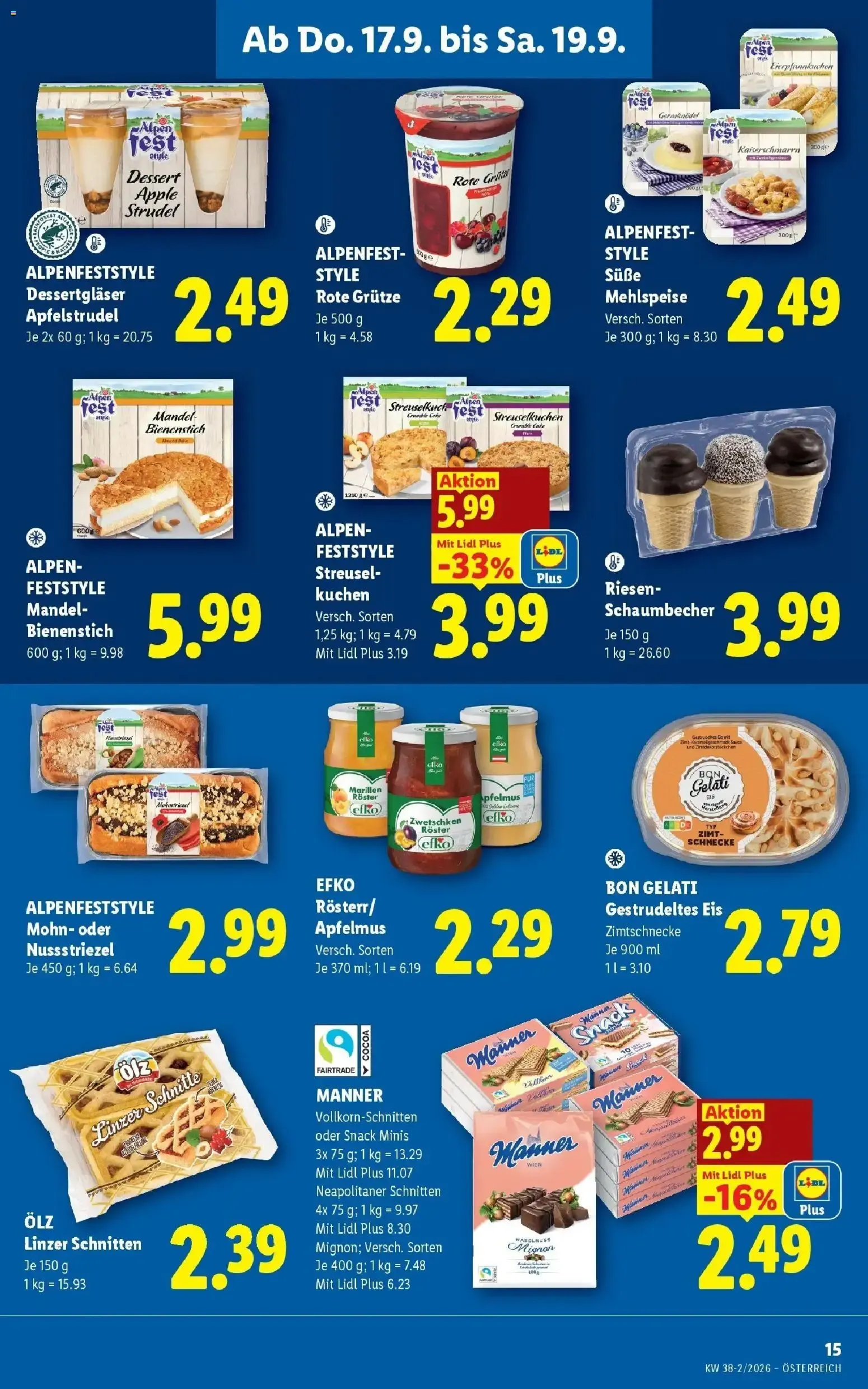 Lidl Aktion von 17. September bis 19. September 2026 - Flugblätt seite  17