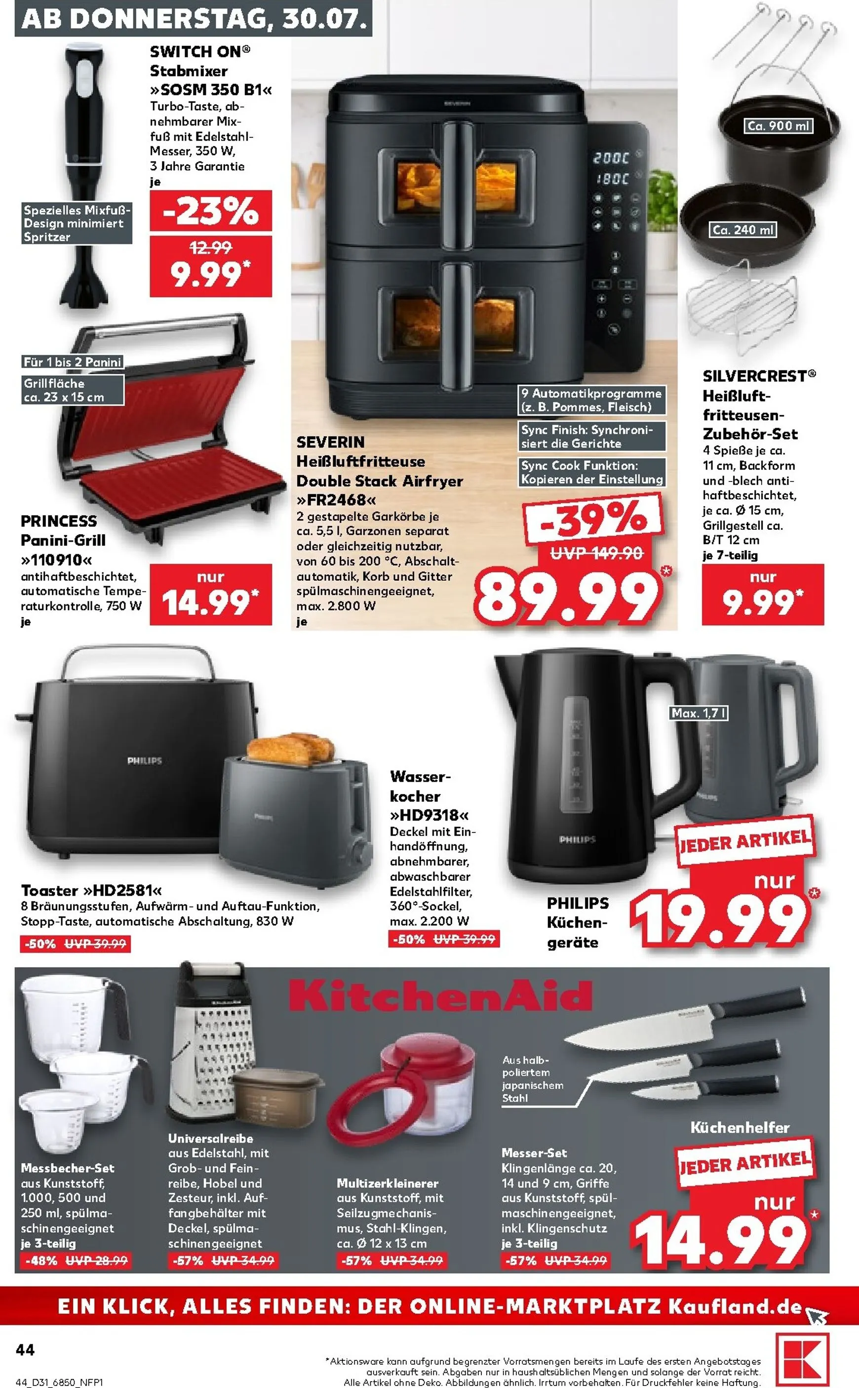 Neuer Kaufland Prospekt – von Donnerstag 30.07.2026 bis Mittwoch 05.08.2026 von 30. Juli bis 5. August 2026 - Prospekt seite 45
