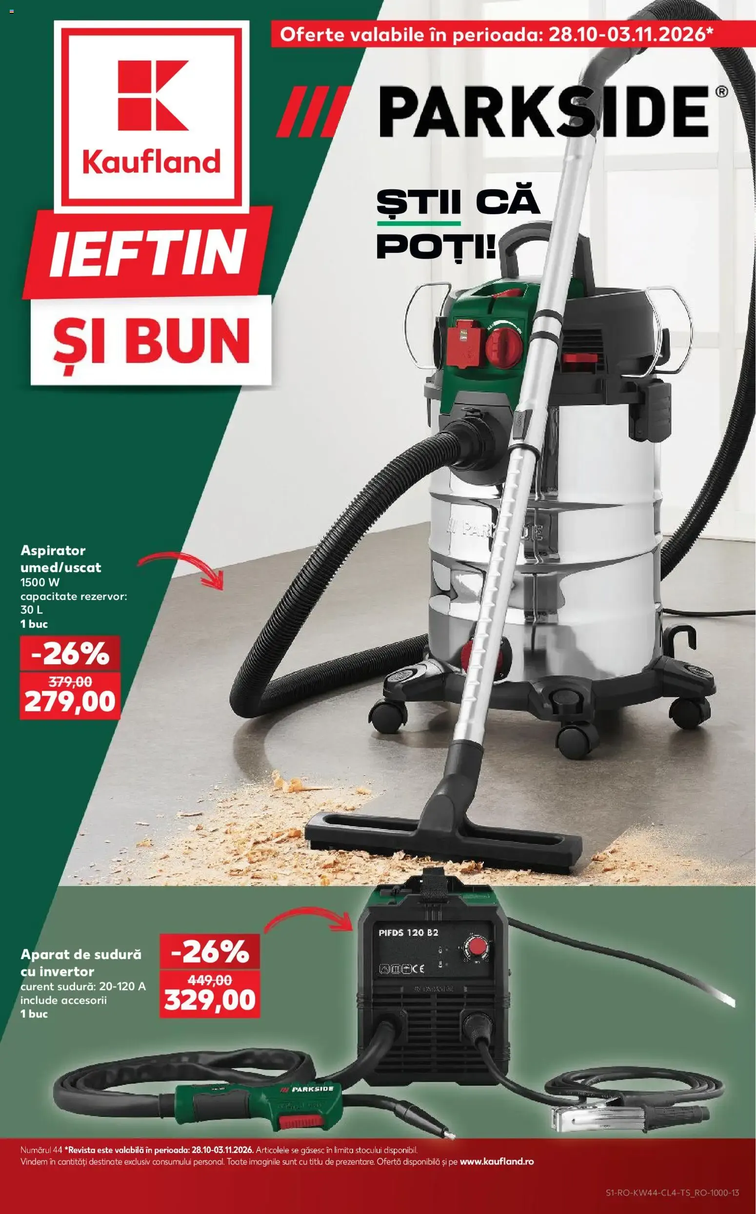 Catalog Kaufland Catalog Nonfood 28.10.2026 - Revista si Oferta de la 28 octombrie până la 3 noiembrie 2026 - Revista Pagina 1