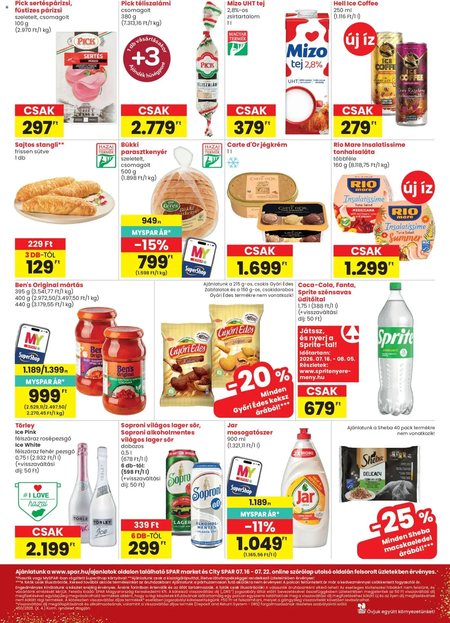 Katalógus Spar City szórólap - 2026.07.16.-tól július 16.-tól július 22.-ig 2026. - Oldal 2