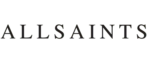 AllSaints logo. Current catalogue