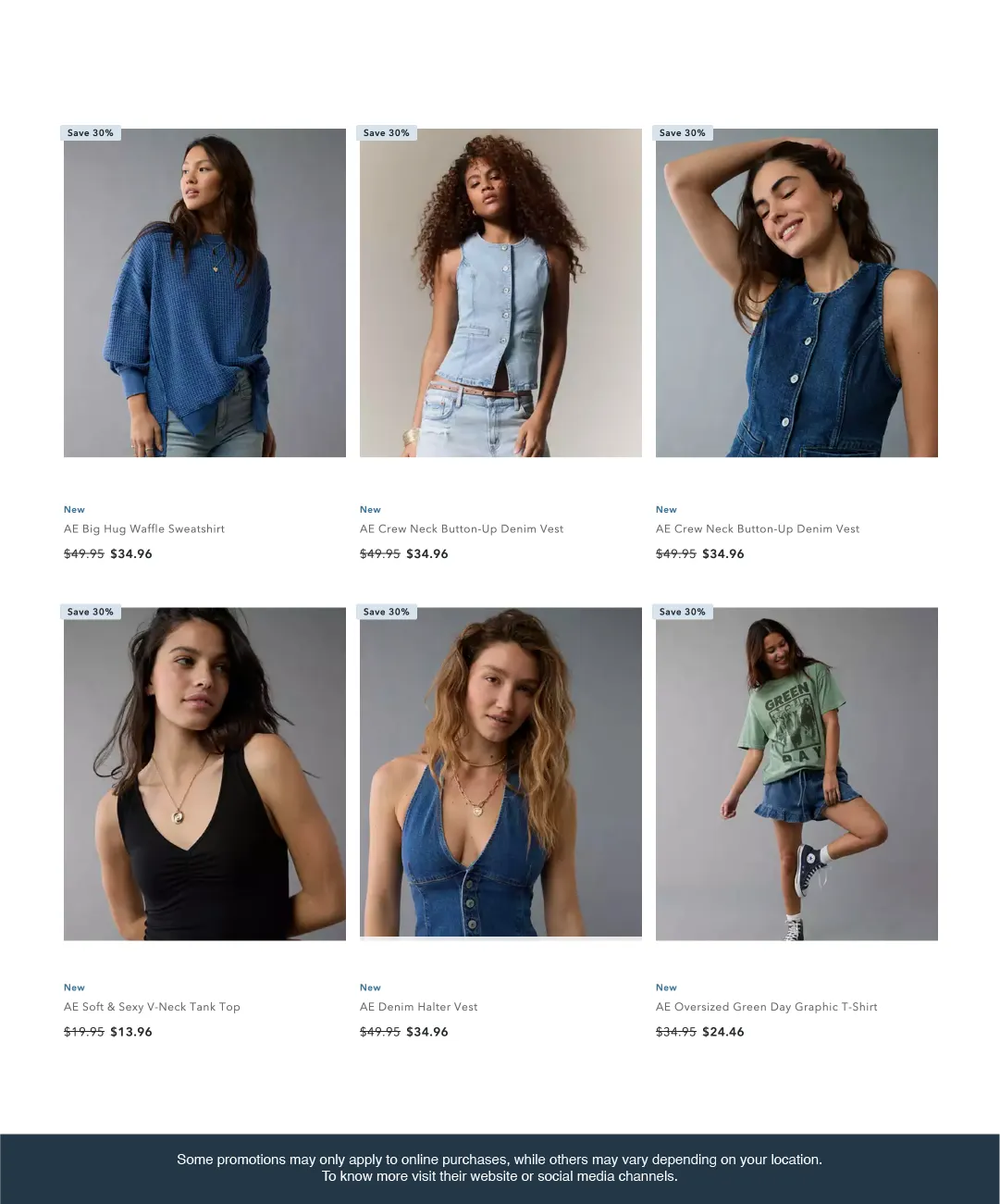 Weekly ad American Eagle Weekly Ad from April 9 to April 23 2025 - Page 4