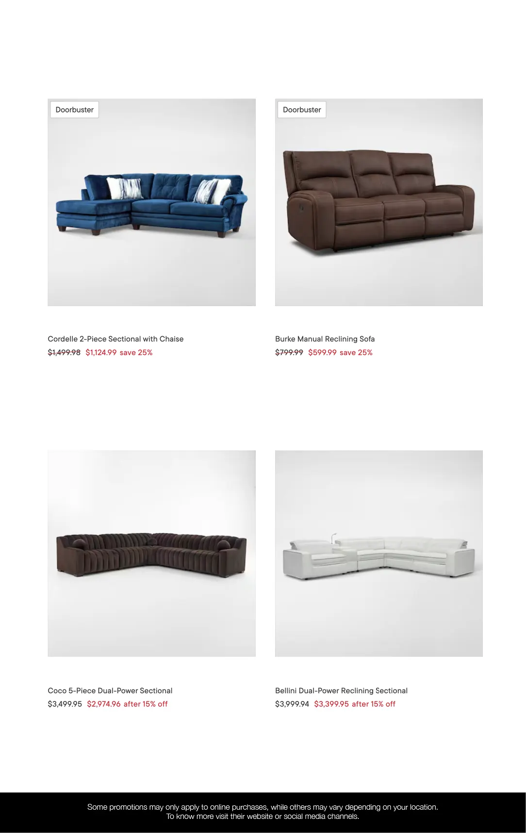 Weekly ad American Signature Furniture Deals from May 16 to May 31 2025 - Page 5