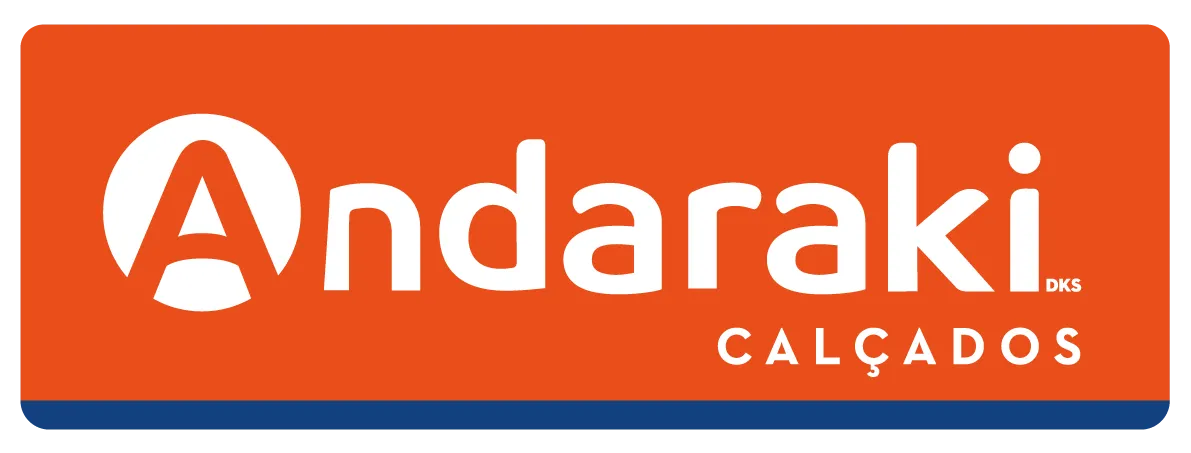 Andaraki Calçados logo de folhetos