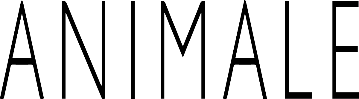 Animale logo de folhetos