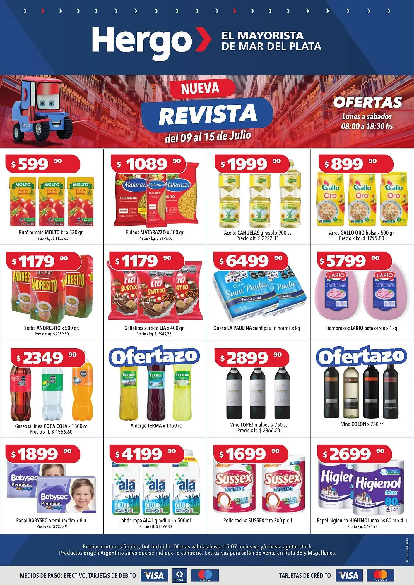 Ofertas de Catálogo Hergo 9 de julio al 15 de julio 2025 - Página 1 del catálogo