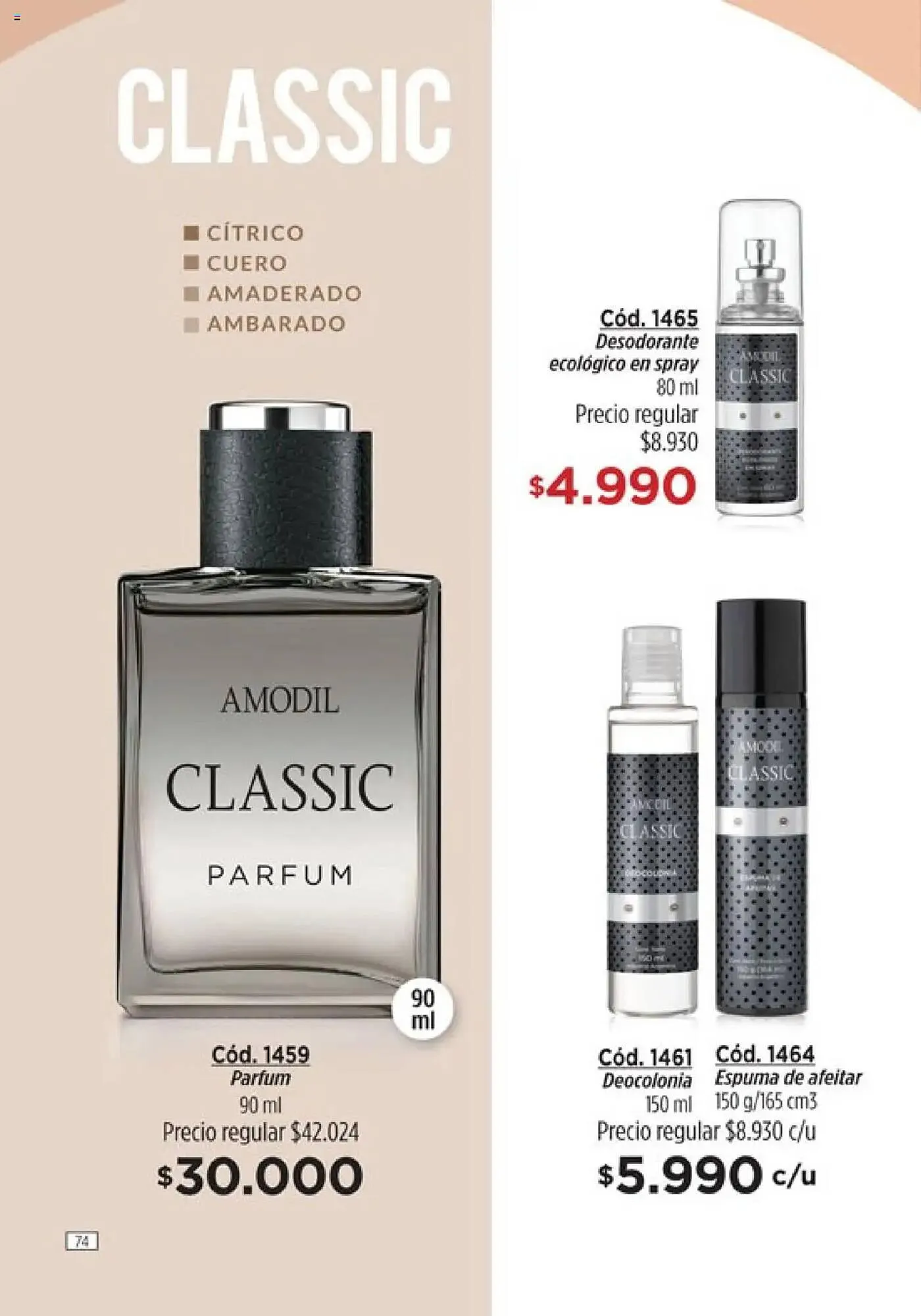 Ofertas de Catálogo Amodil 24 de marzo al 6 de abril 2025 - Página 74 del catálogo