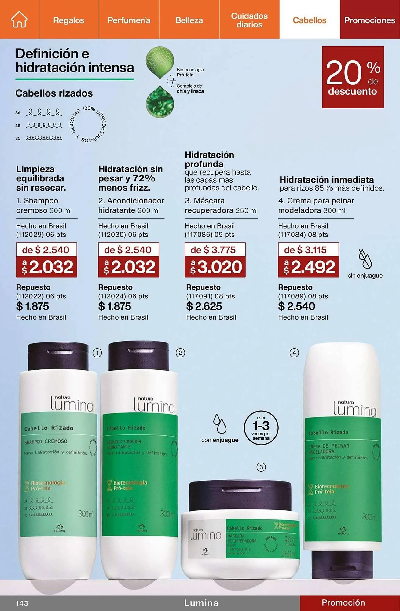 Ofertas de Catálogo Natura 27 de septiembre al 31 de octubre 2023 - Página 143 del catálogo