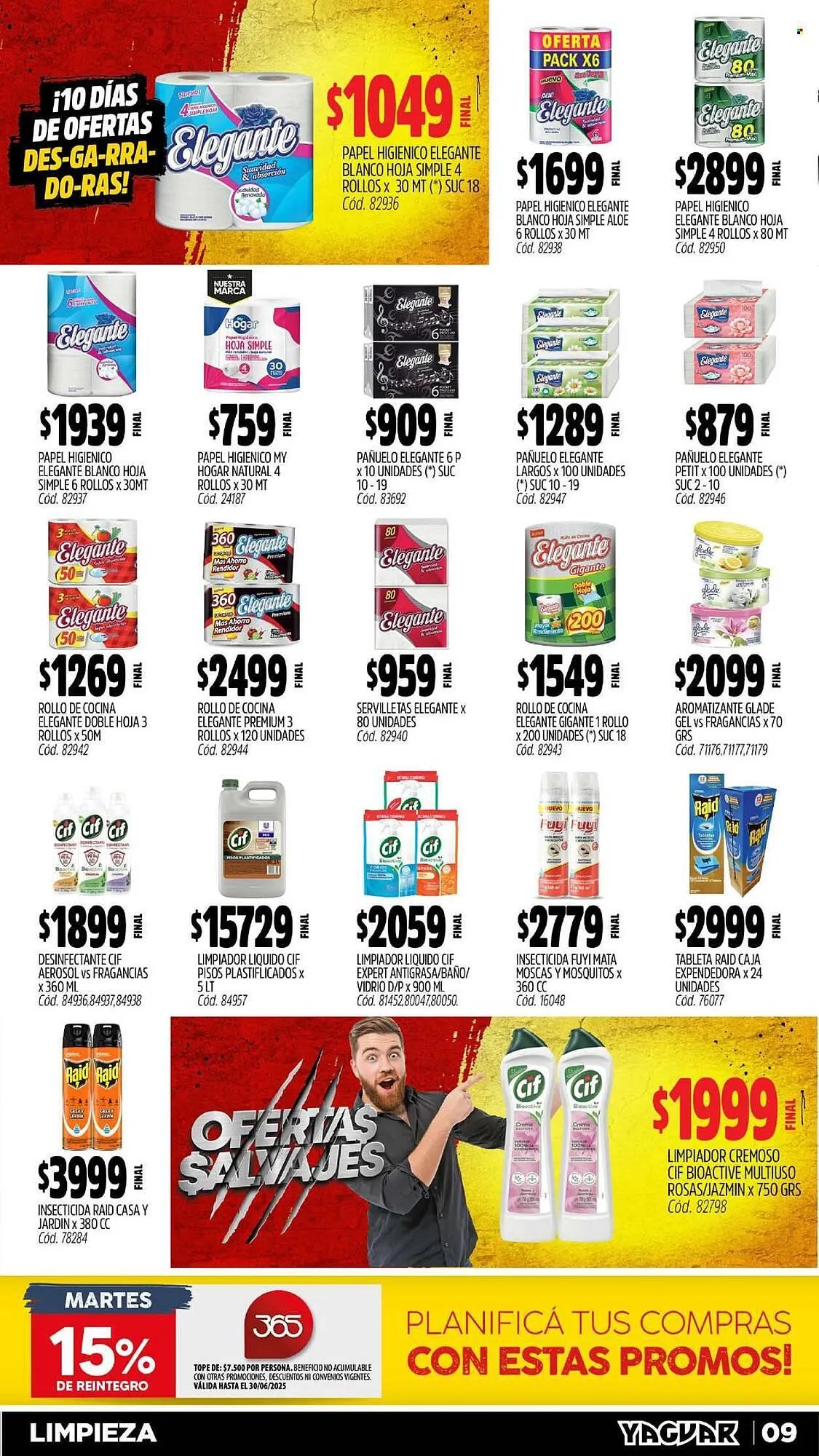 Ofertas de Catálogo Supermercados Yaguar 5 de mayo al 11 de mayo 2025 - Página 9 del catálogo