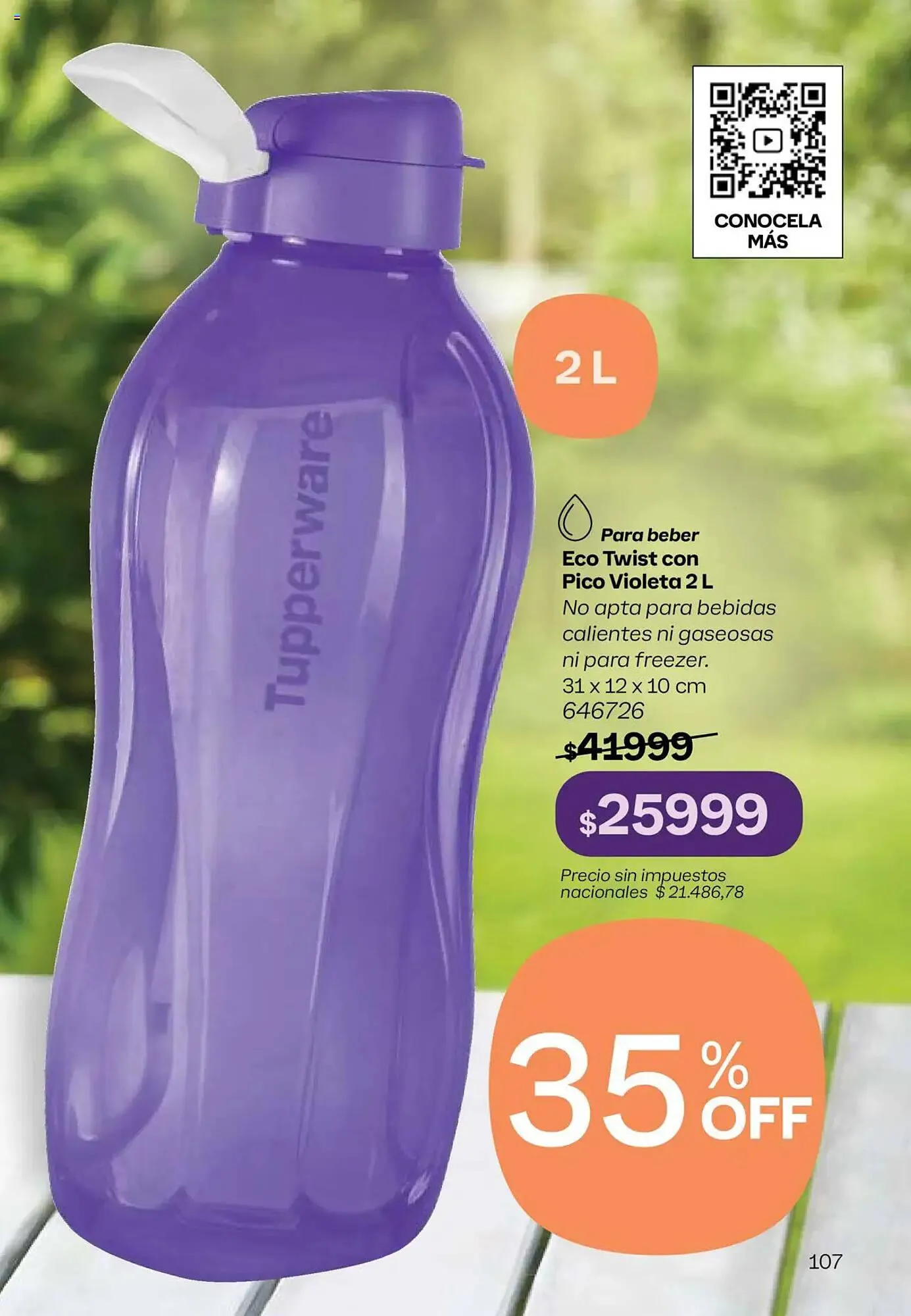Ofertas de Catálogo Tupperware 11 de agosto al 25 de agosto 2025 - Página 108 del catálogo
