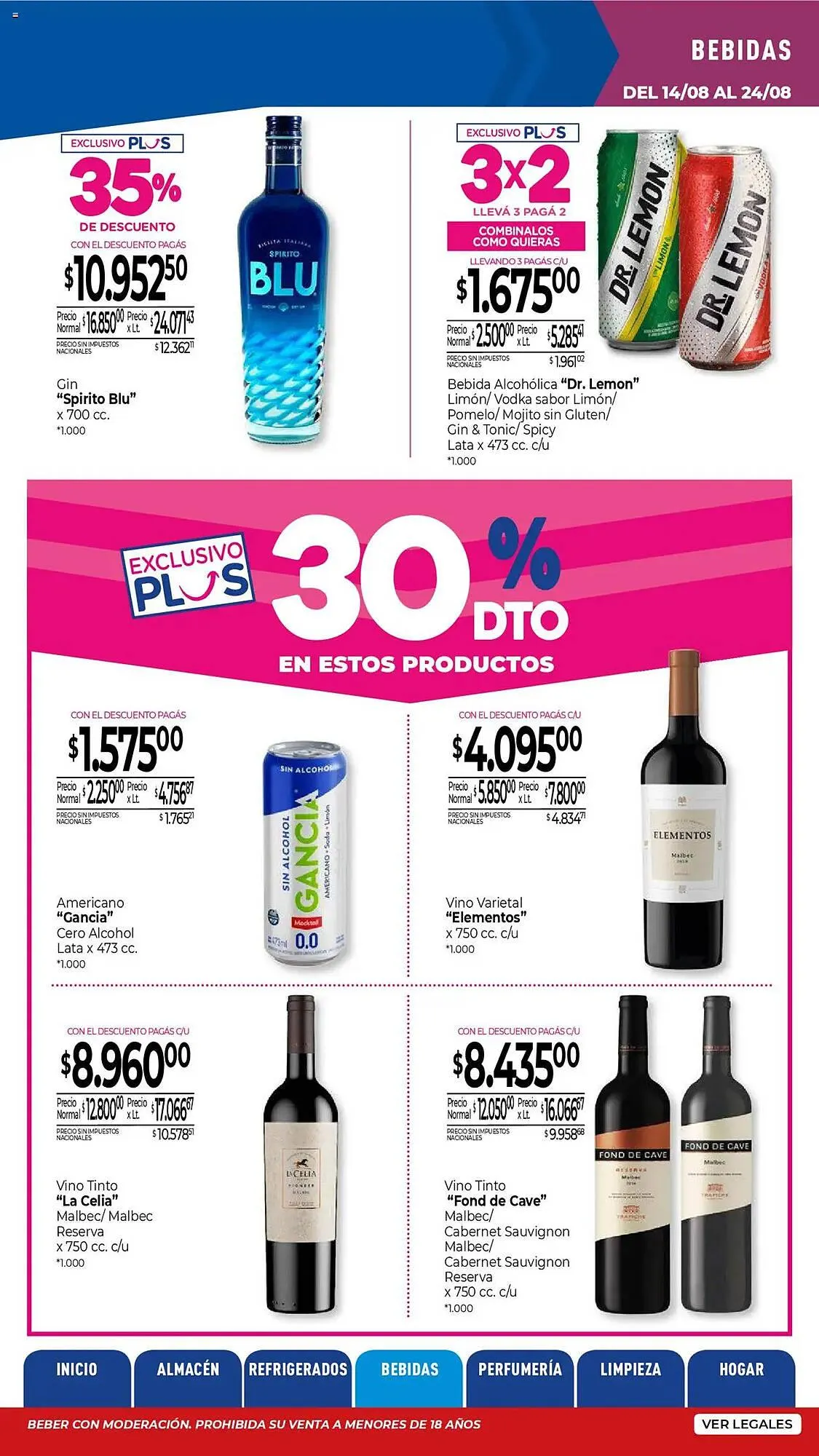 Ofertas de Catálogo La Anonima 14 de agosto al 25 de agosto 2025 - Página 21 del catálogo