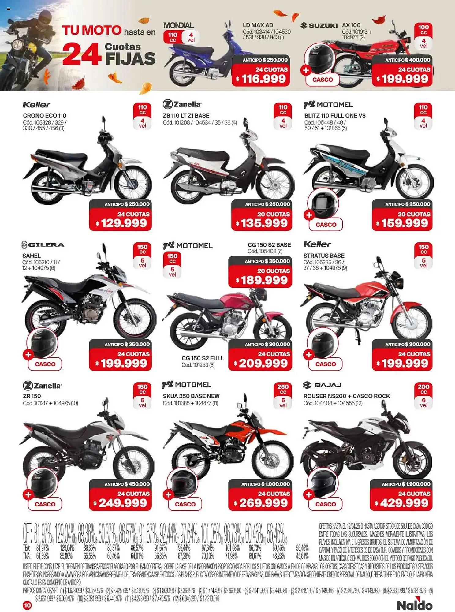 Ofertas de Catálogo Naldo Lombardi 1 de abril al 30 de abril 2025 - Página 10 del catálogo