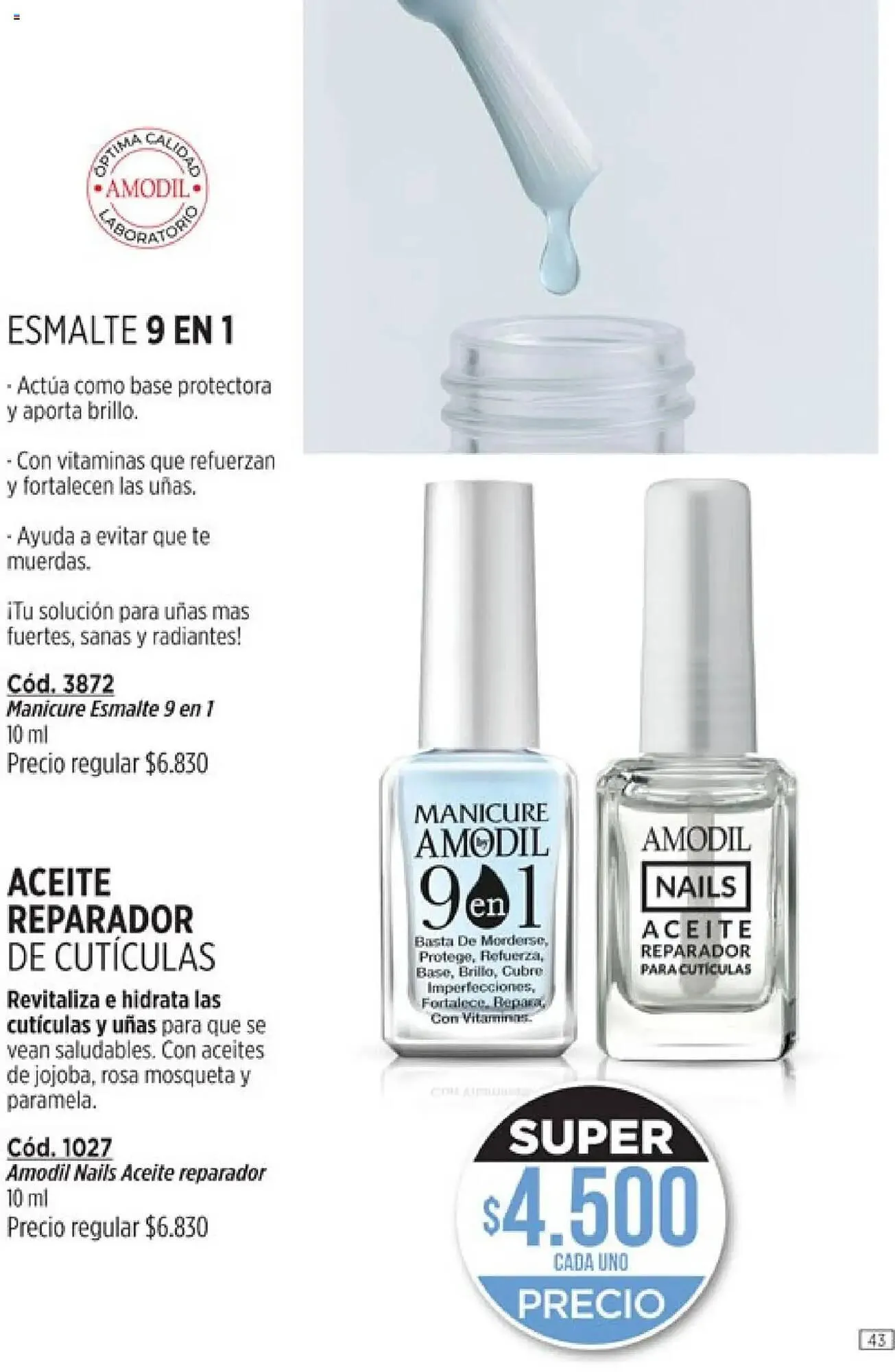 Ofertas de Catálogo Amodil 13 de junio al 27 de junio 2025 - Página 43 del catálogo