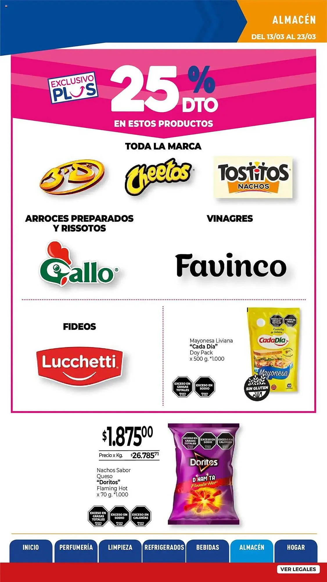 Ofertas de Catálogo La Anonima 13 de marzo al 23 de marzo 2025 - Página 23 del catálogo