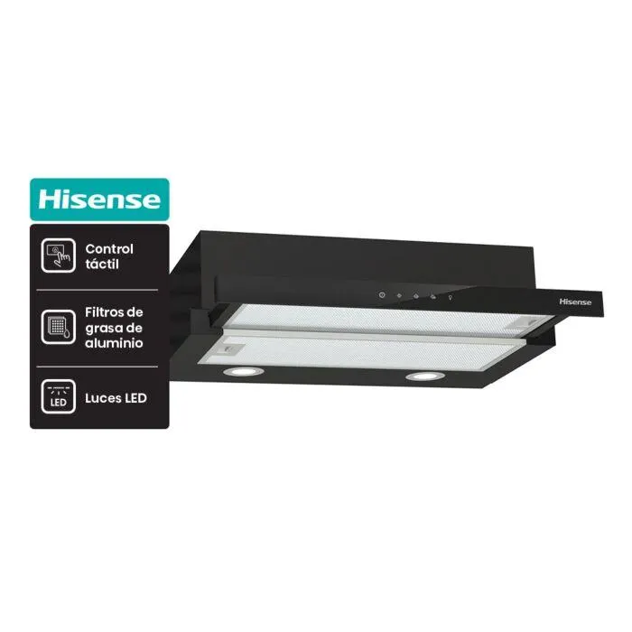 Campana HISENSE CH6TL3DB 60Cm Tactil 3V