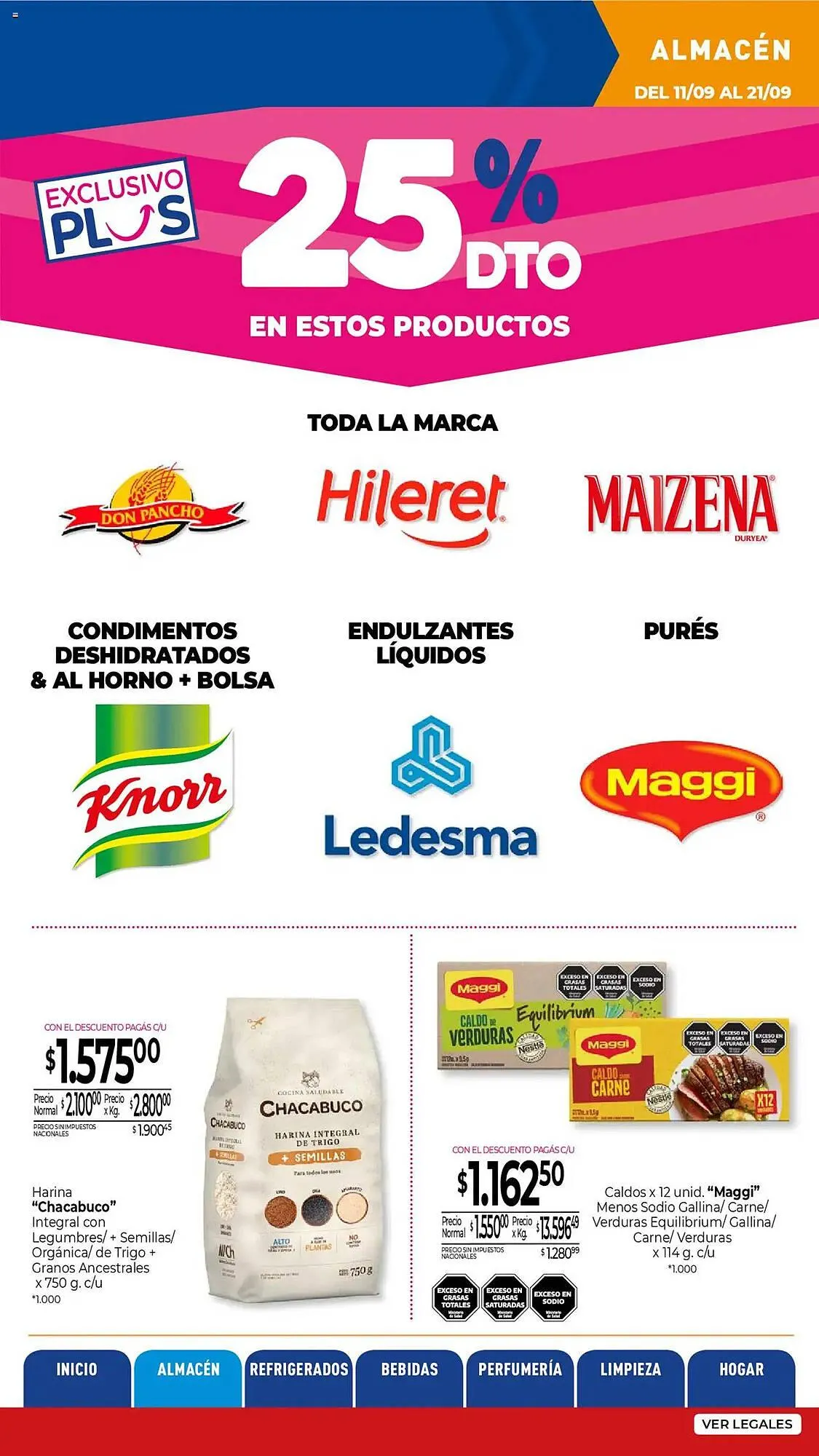 Ofertas de Catálogo La Anonima 11 de septiembre al 21 de septiembre 2025 - Página 11 del catálogo