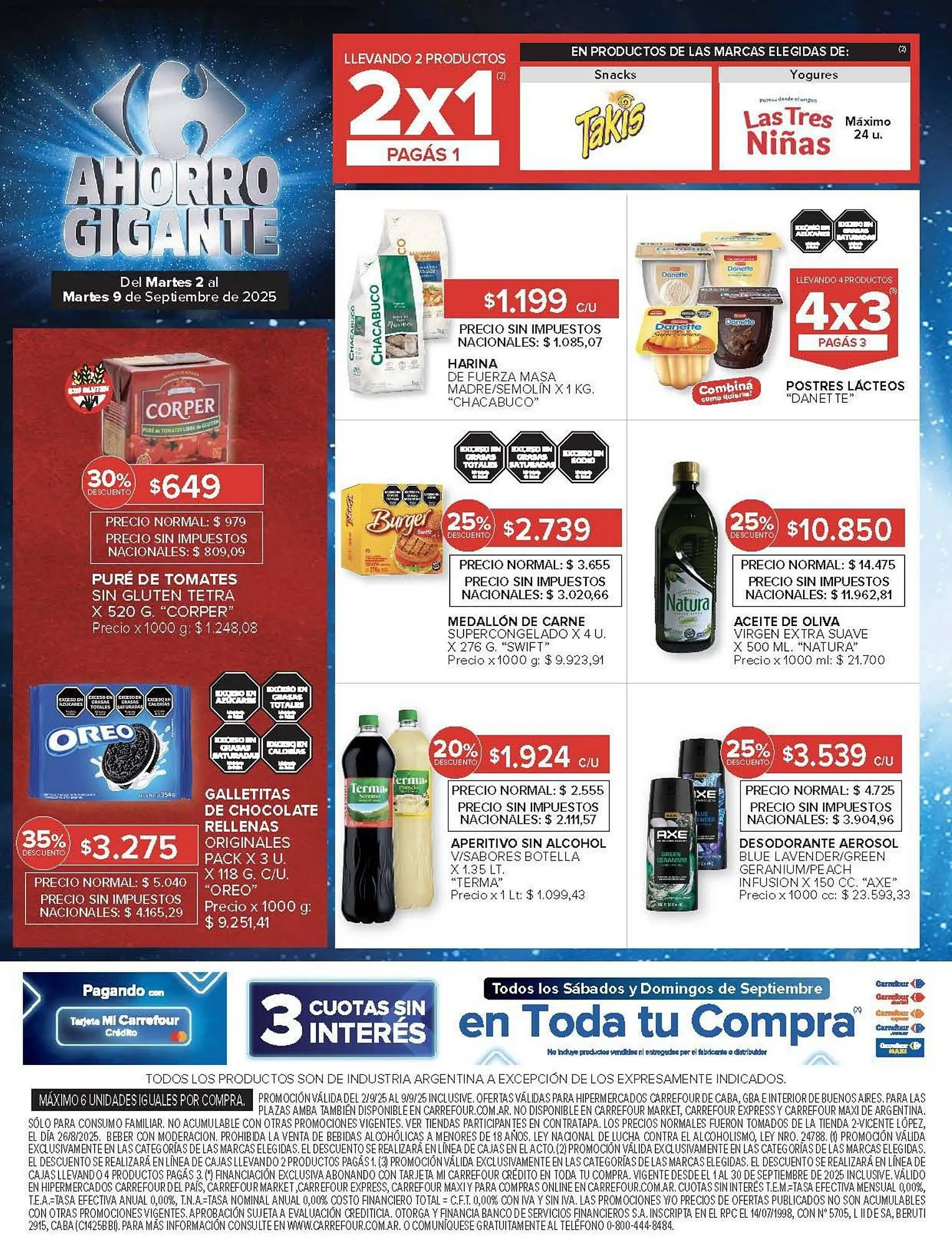 Ofertas de catálogo Carrefour 1 de septiembre al 9 de septiembre 2025 - Página 13 del catálogo