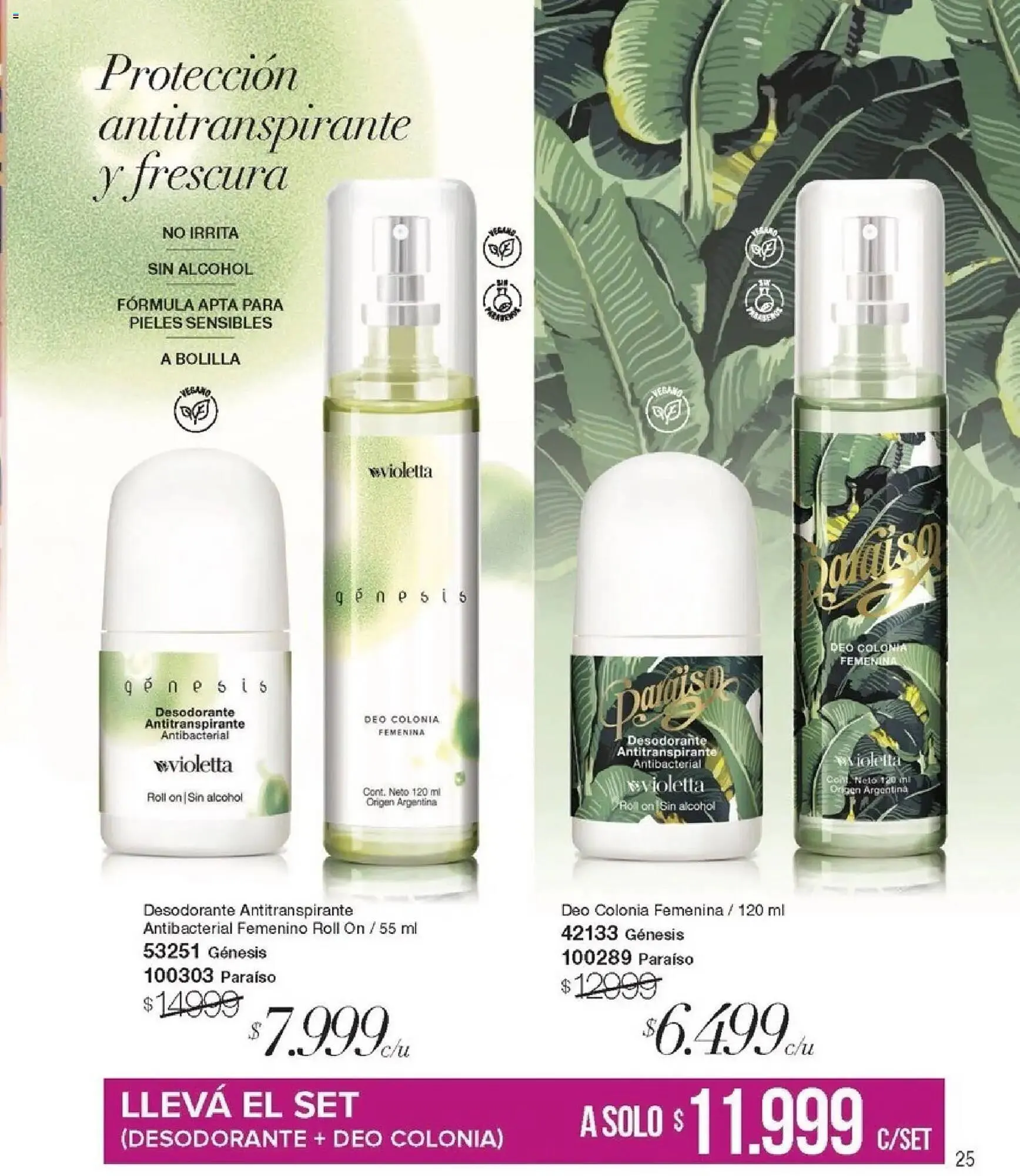 Ofertas de Catálogo Violetta Cosméticos 20 de noviembre al 1 de enero 2026 - Página 25 del catálogo