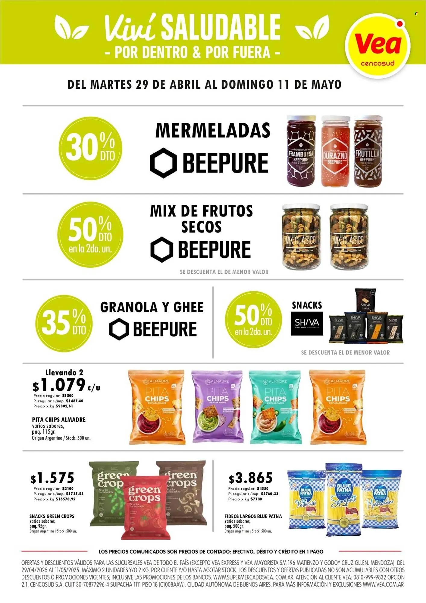 Ofertas de Catálogo Supermercados Vea 29 de abril al 11 de mayo 2025 - Página 2 del catálogo