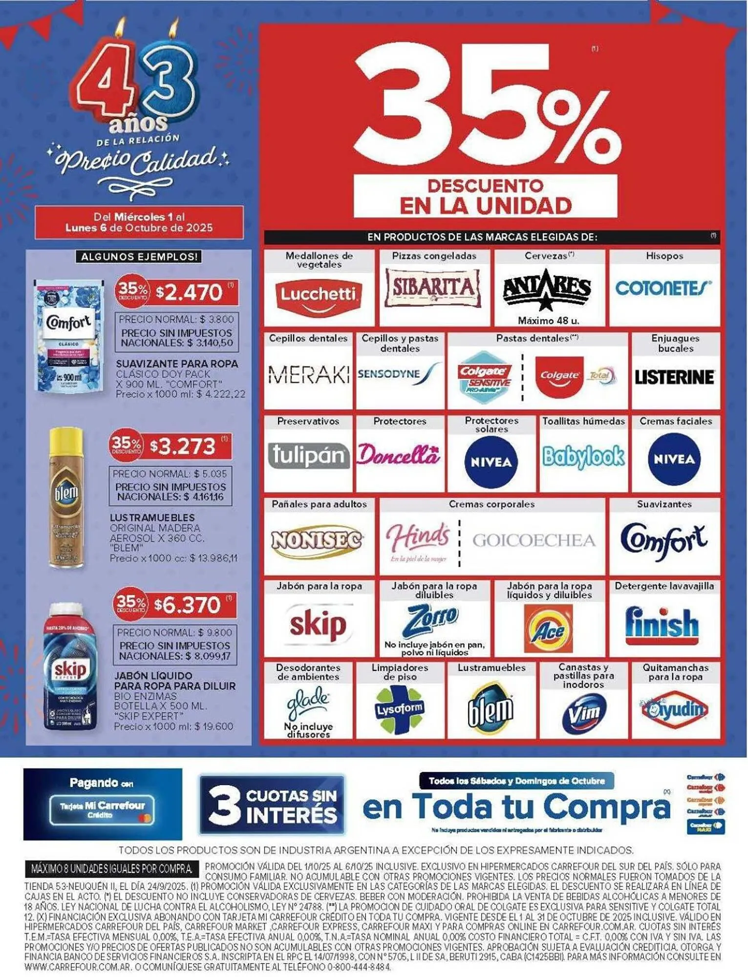 Ofertas de Catálogo Carrefour 1 de octubre al 7 de octubre 2025 - Página 9 del catálogo