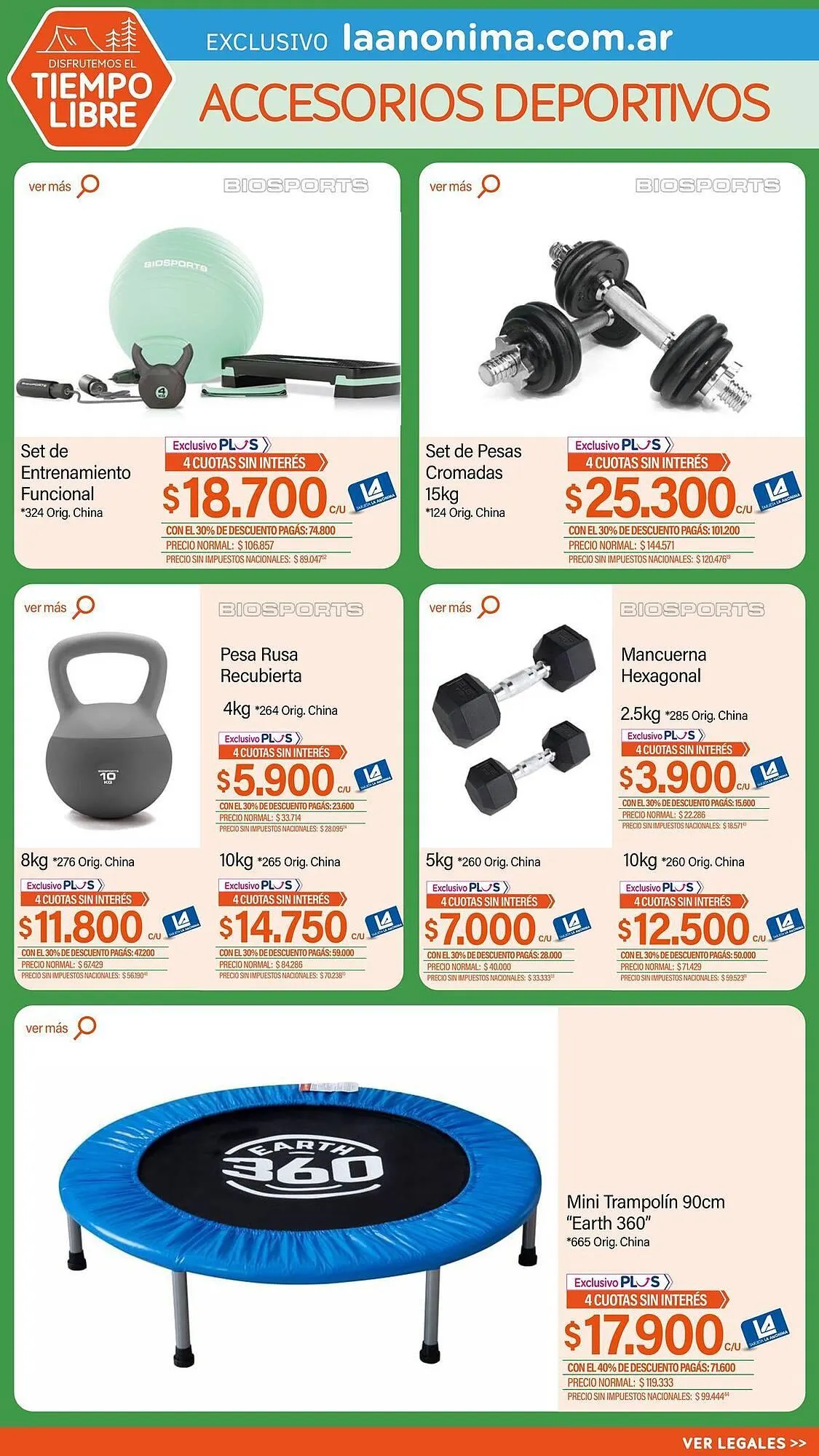 Ofertas de Catálogo La Anonima 23 de octubre al 6 de noviembre 2025 - Página 29 del catálogo