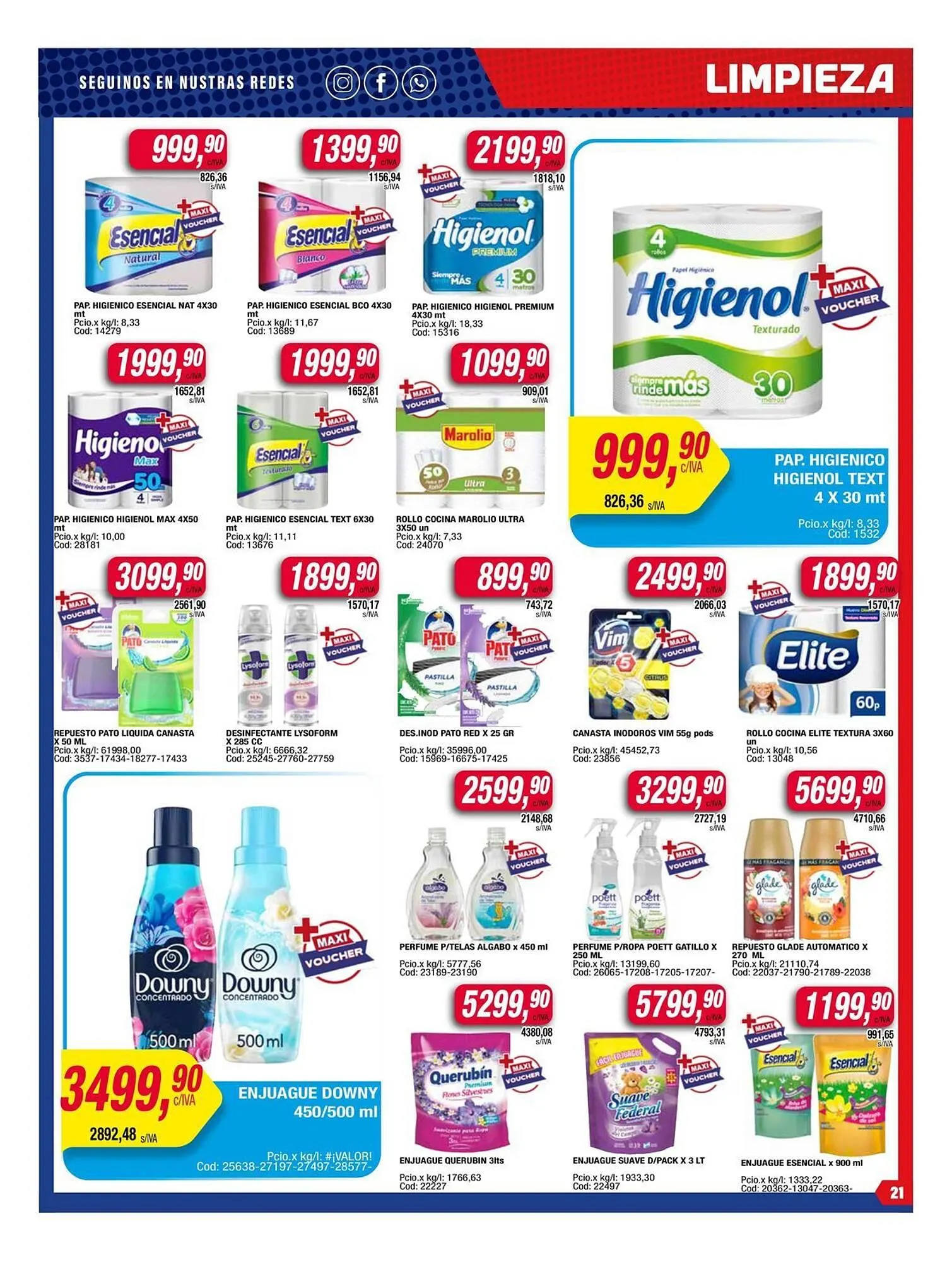 Ofertas de Catálogo Maxiconsumo 14 de julio al 21 de julio 2025 - Página 21 del catálogo