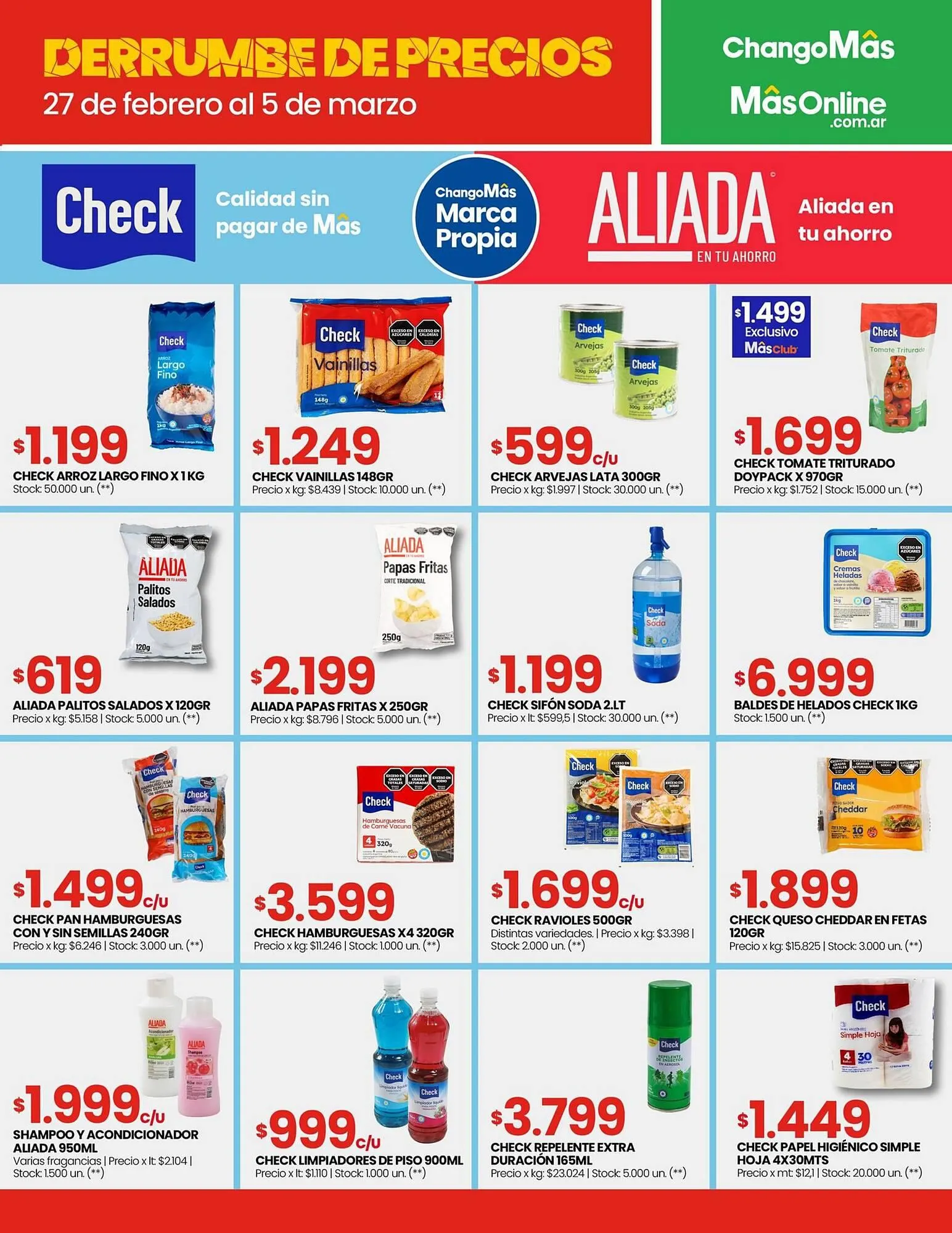 Ofertas de Catálogo Changomas 27 de febrero al 5 de marzo 2025 - Página 8 del catálogo