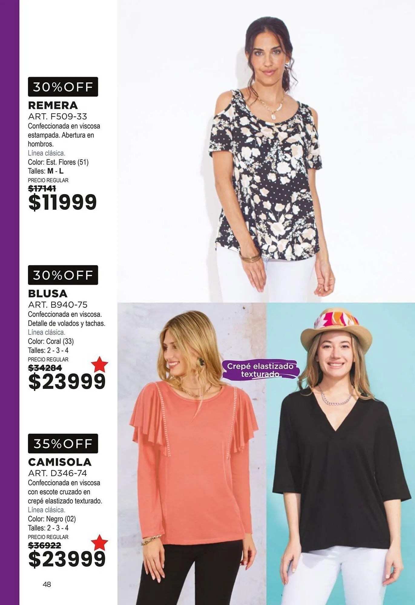 Ofertas de Catálogo Juana Bonita 25 de marzo al 31 de marzo 2025 - Página 48 del catálogo