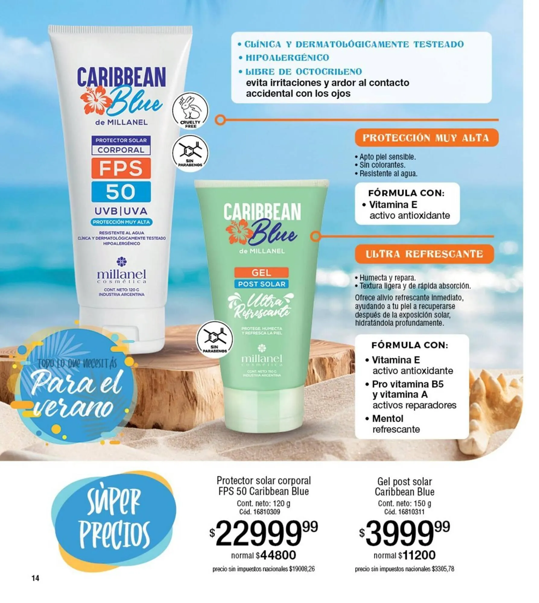 Ofertas de Catálogo Millanel Cosmética 2 de febrero al 1 de marzo 2026 - Página 14 del catálogo