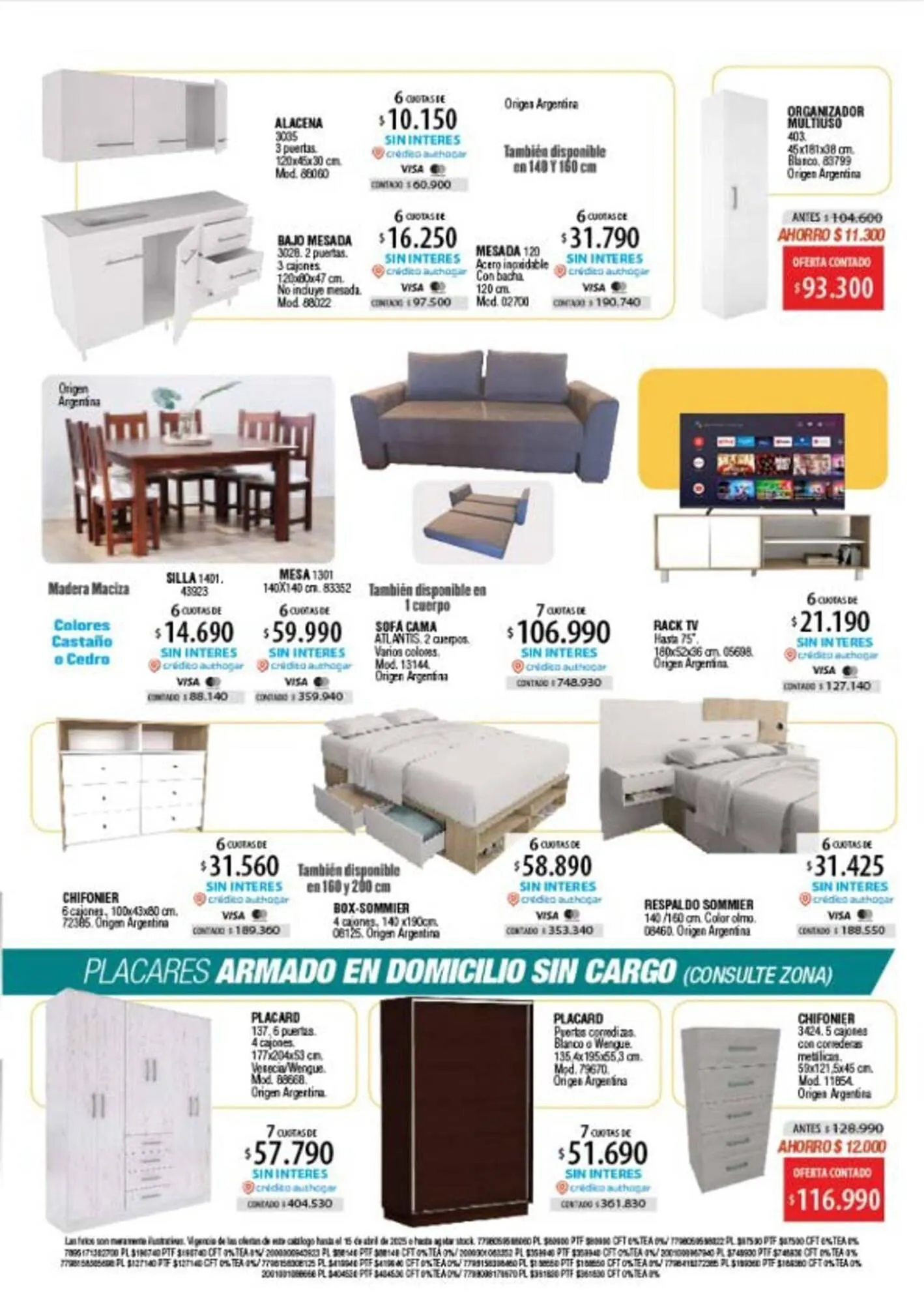 Ofertas de Catálogo Authogar 2 de abril al 30 de abril 2025 - Página 49 del catálogo