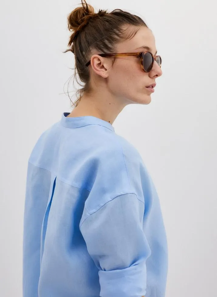 CAMISA MAO LARGA LINO