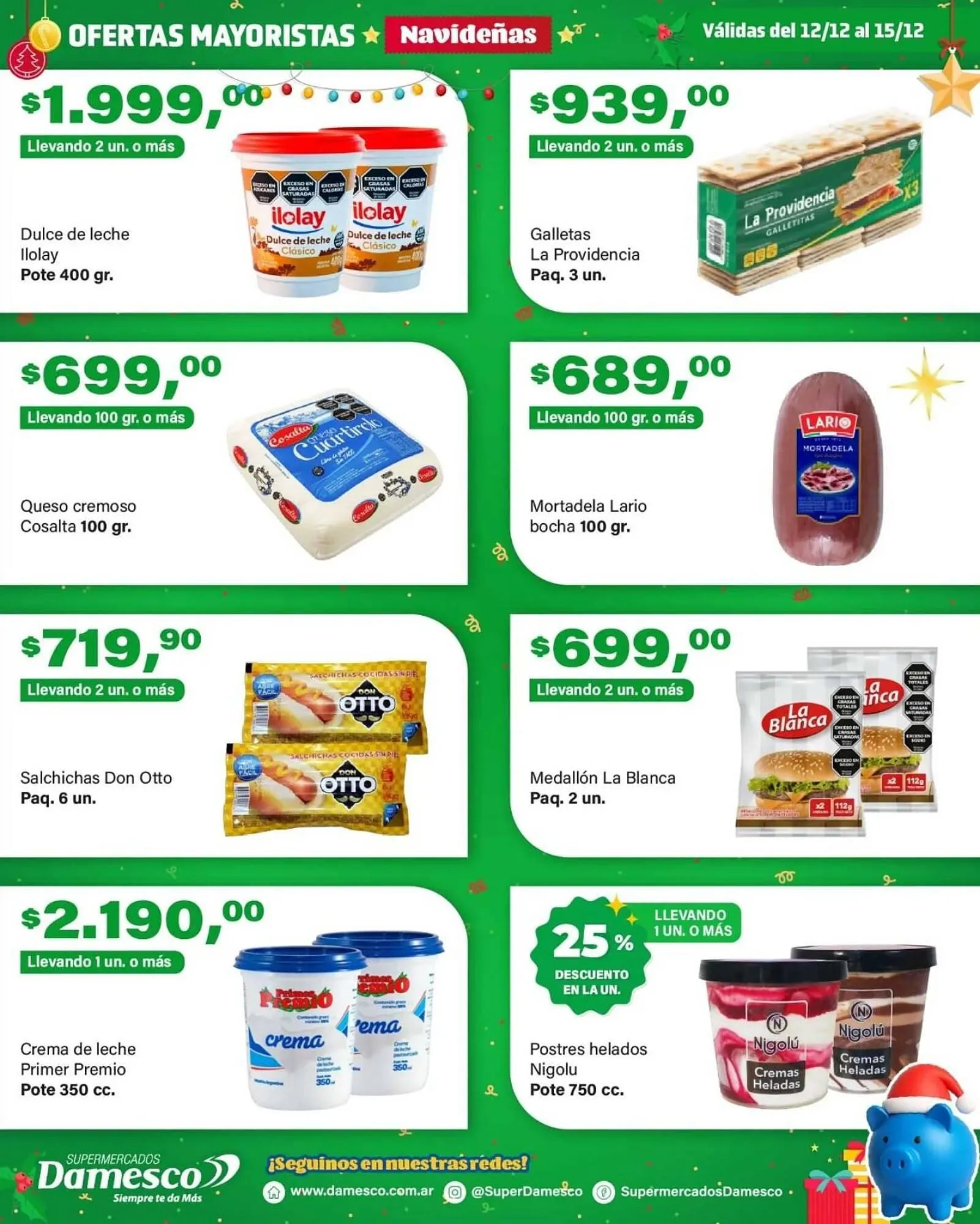 Ofertas de Catálogo Supermercados Damesco 12 de diciembre al 15 de diciembre 2025 - Página 5 del catálogo