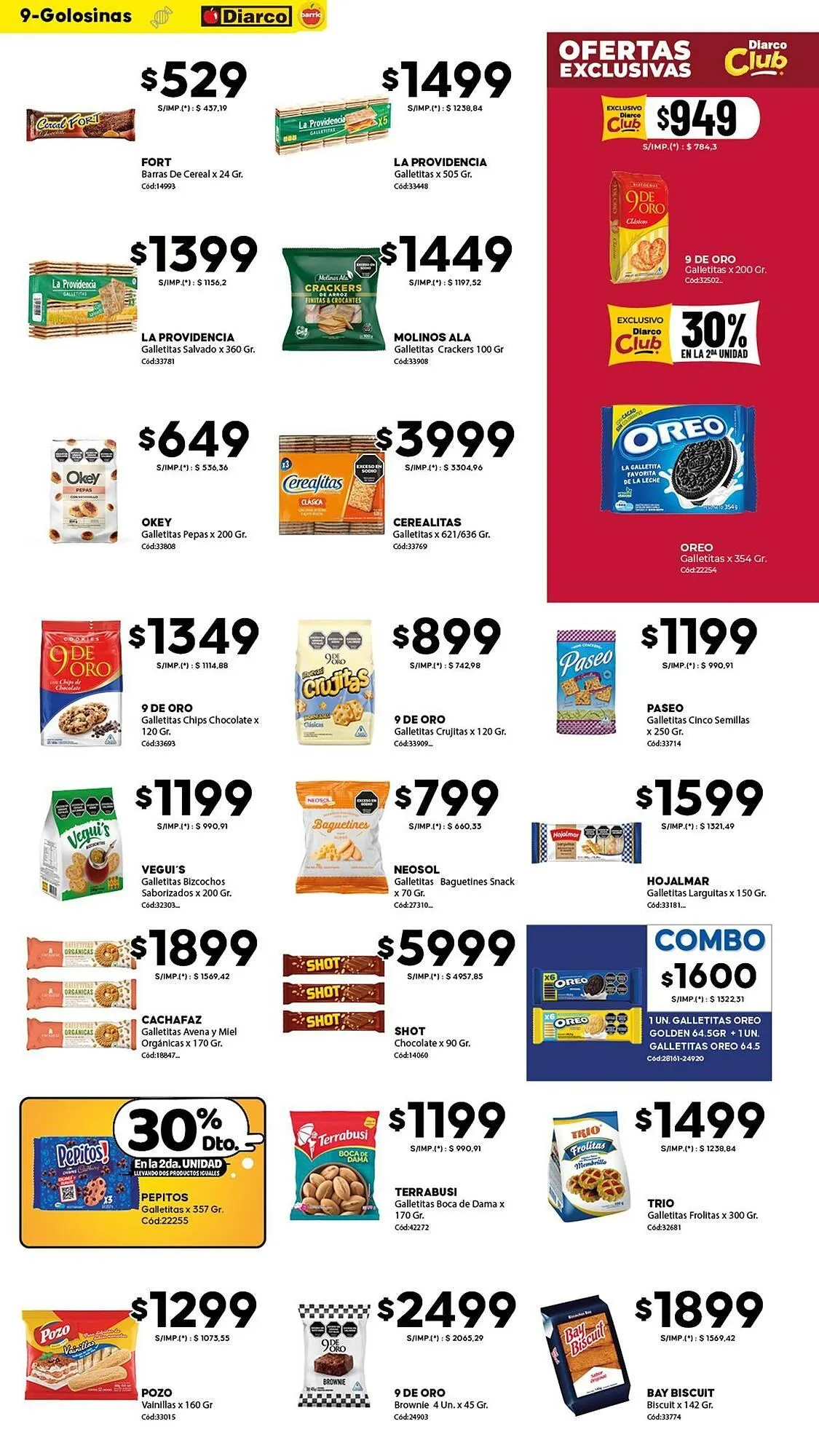 Ofertas de Catálogo Diarco 11 de mayo al 15 de mayo 2026 - Página 9 del catálogo
