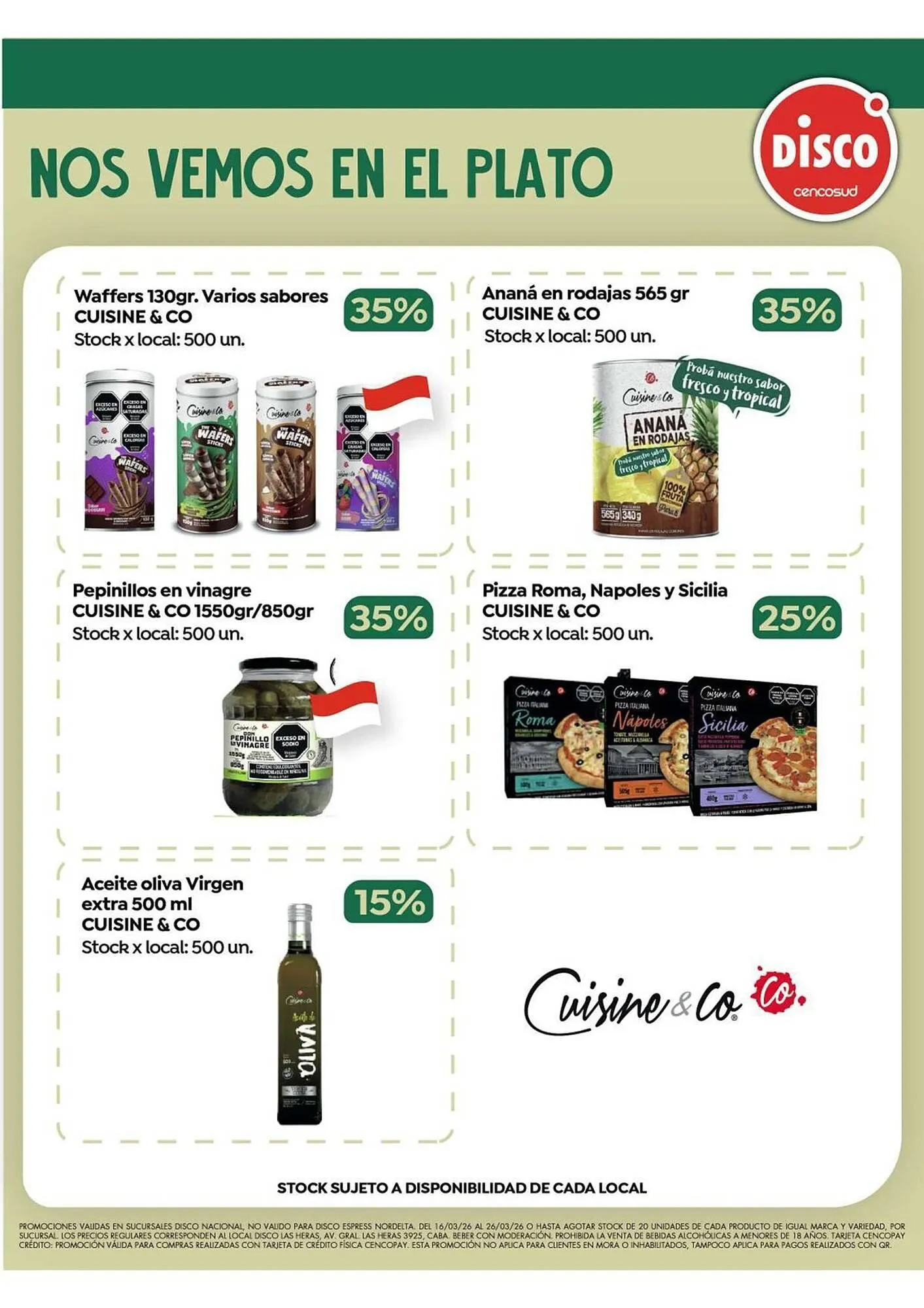 Ofertas de Folleto Disco 16 de marzo al 26 de marzo 2026 - Página 17 del catálogo